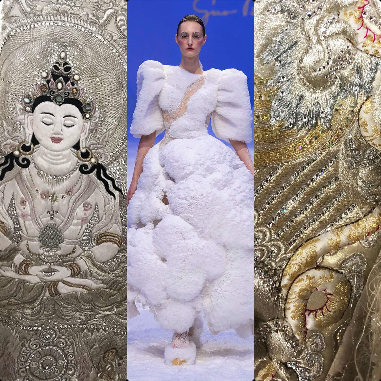 Guo Pei Haute Couture Frühling Sommer 2020 Paris Fashion Week. Sonderberichterstattung von RUNWAY MAGAZINE