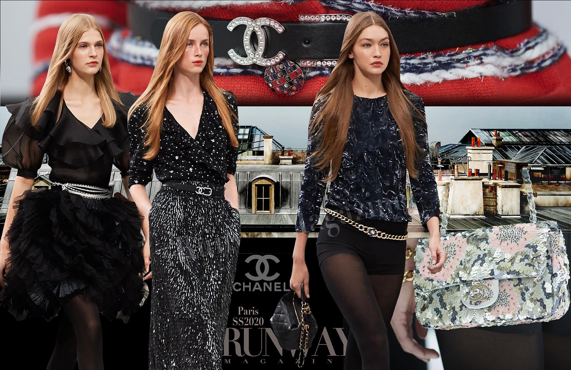 Chanel Весна-Лето 2020 Париж от RUNWAY ЖУРНАЛ