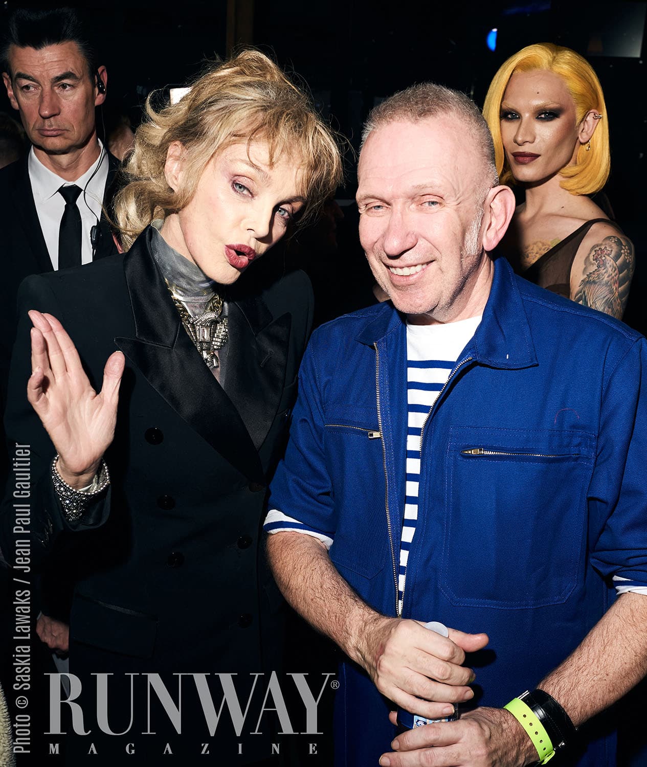 Arielle Dombasle, Jean Paul Gaultier von RUNWAY MAGAZINE