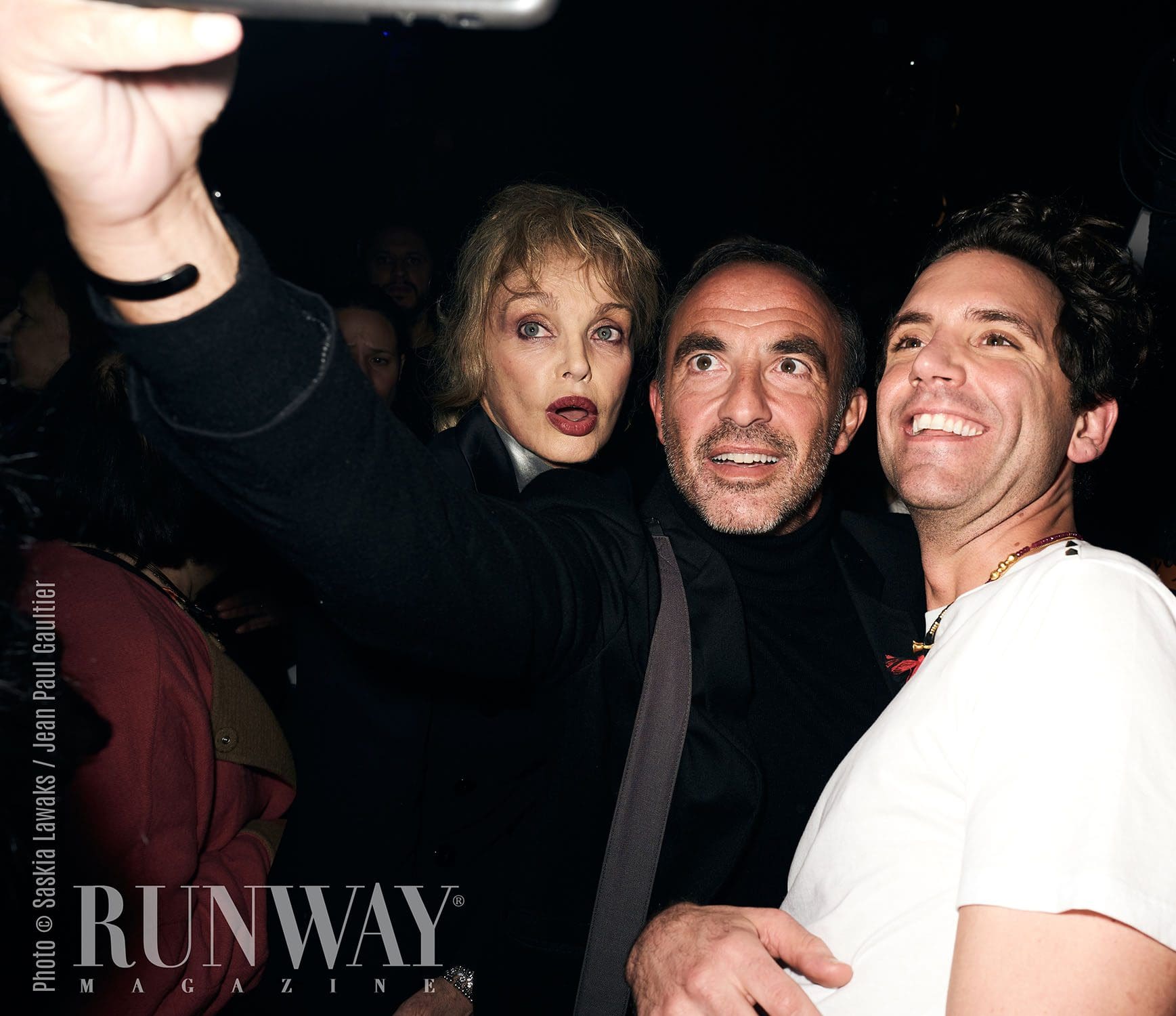 Arielle Dombasle, Mika von RUNWAY MAGAZINE