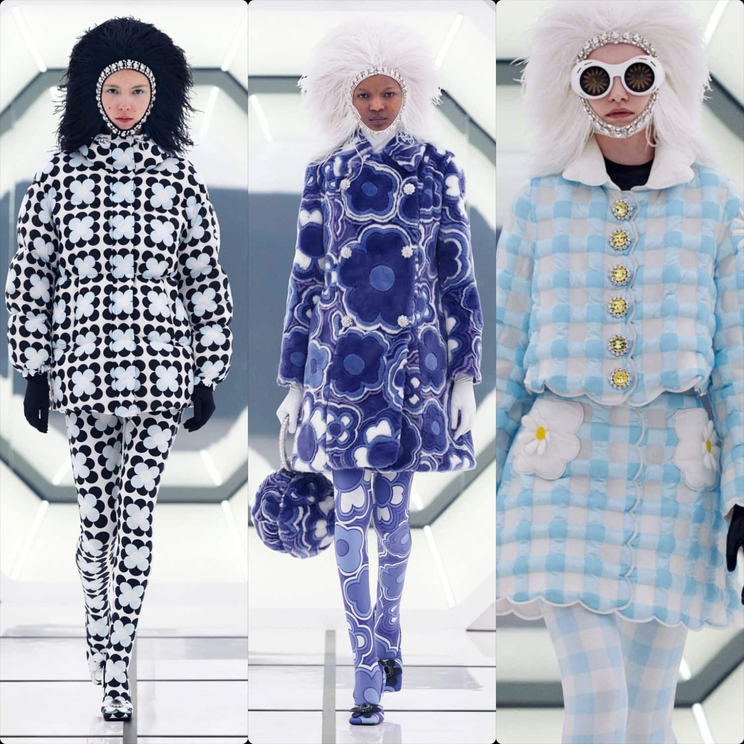 Moncler 8 Richard Quinn Autunno-Inverno 2020-2021 Milano di RUNWAY MAGAZINE