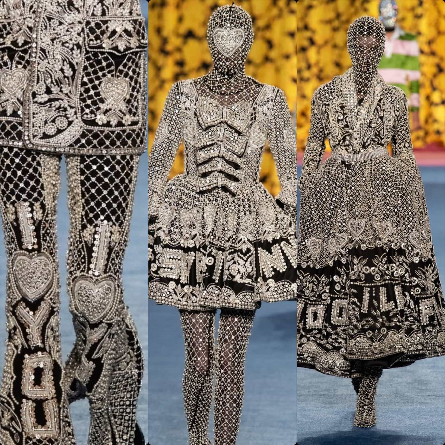 Richard Quinn Herbst-Winter 2020-2021 London von RUNWAY MAGAZINE