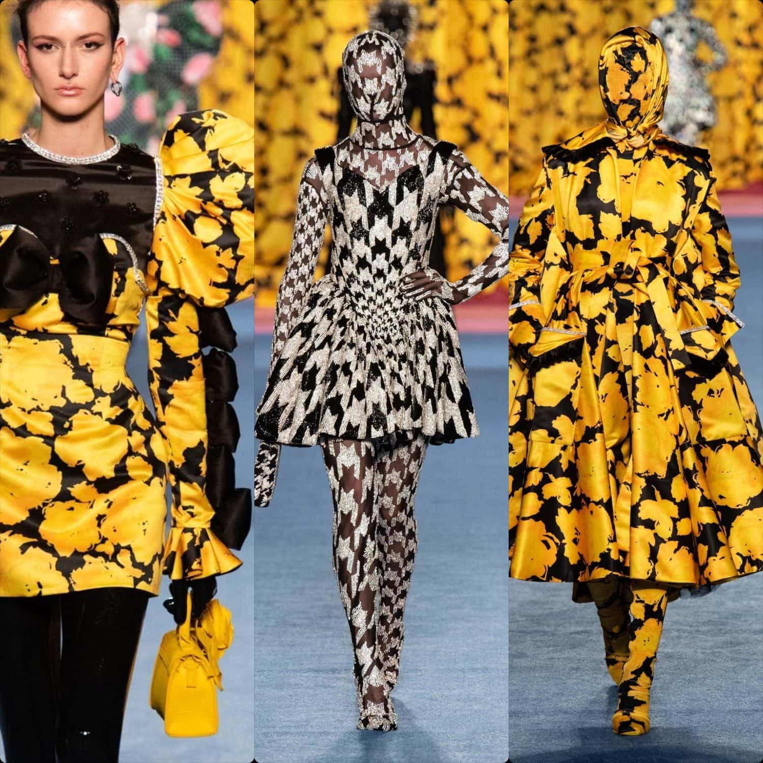 Richard Quinn Herbst-Winter 2020-2021 London von RUNWAY MAGAZINE