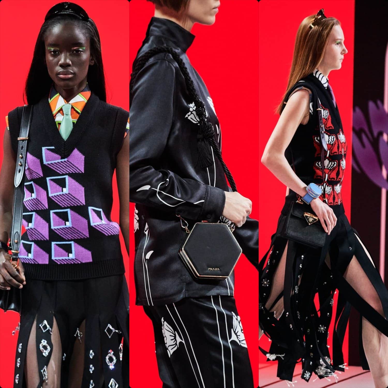 Prada Autunno-Inverno 2020-2021 Milano di RUNWAY MAGAZINE