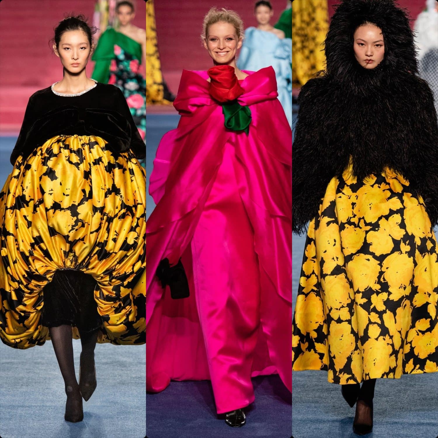 Richard Quinn Herbst-Winter 2020-2021 London von RUNWAY MAGAZINE