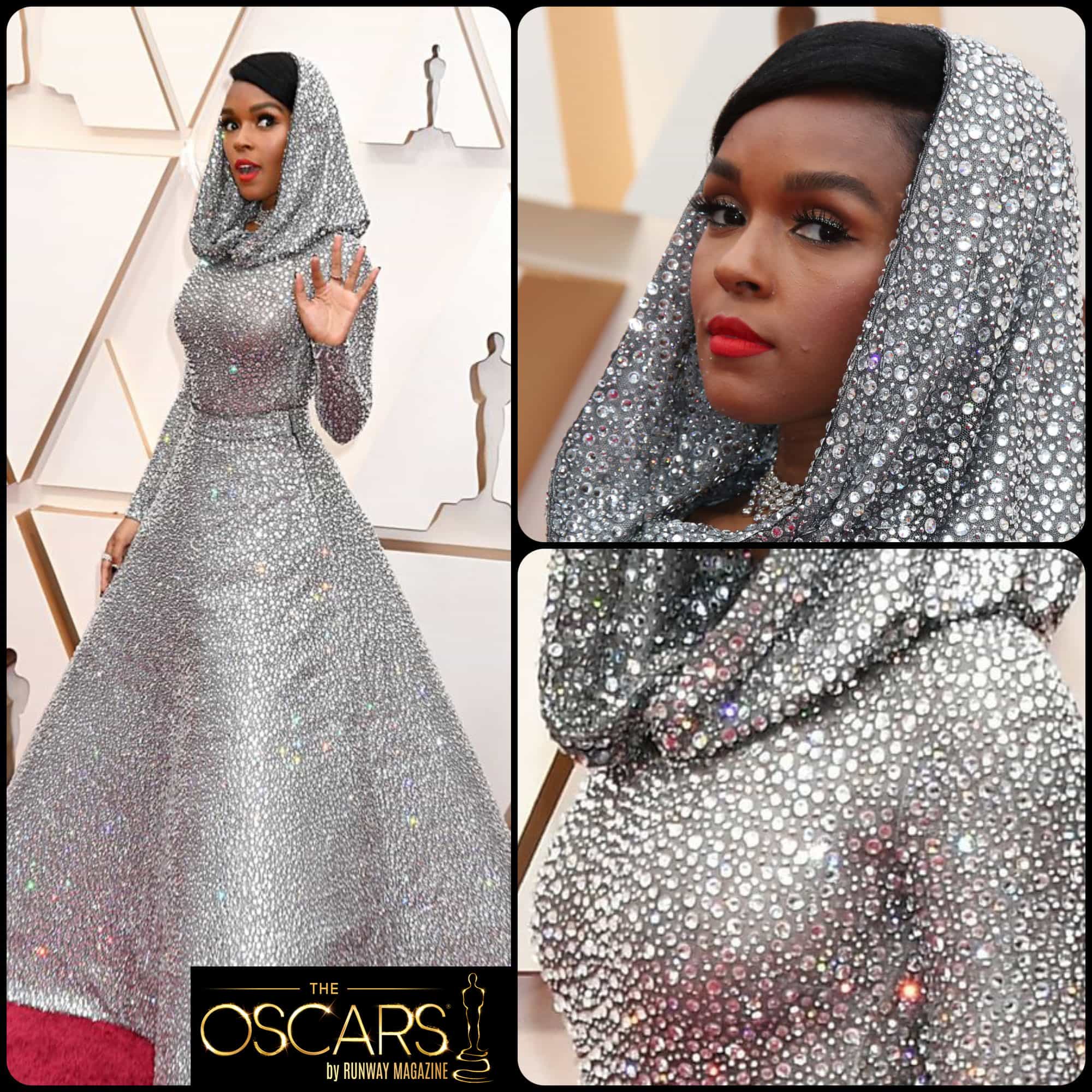 Джанель Моне в нестандартном платье Ralph Lauren на церемонии вручения премии Oscars 2020 by RUNWAY ЖУРНАЛ