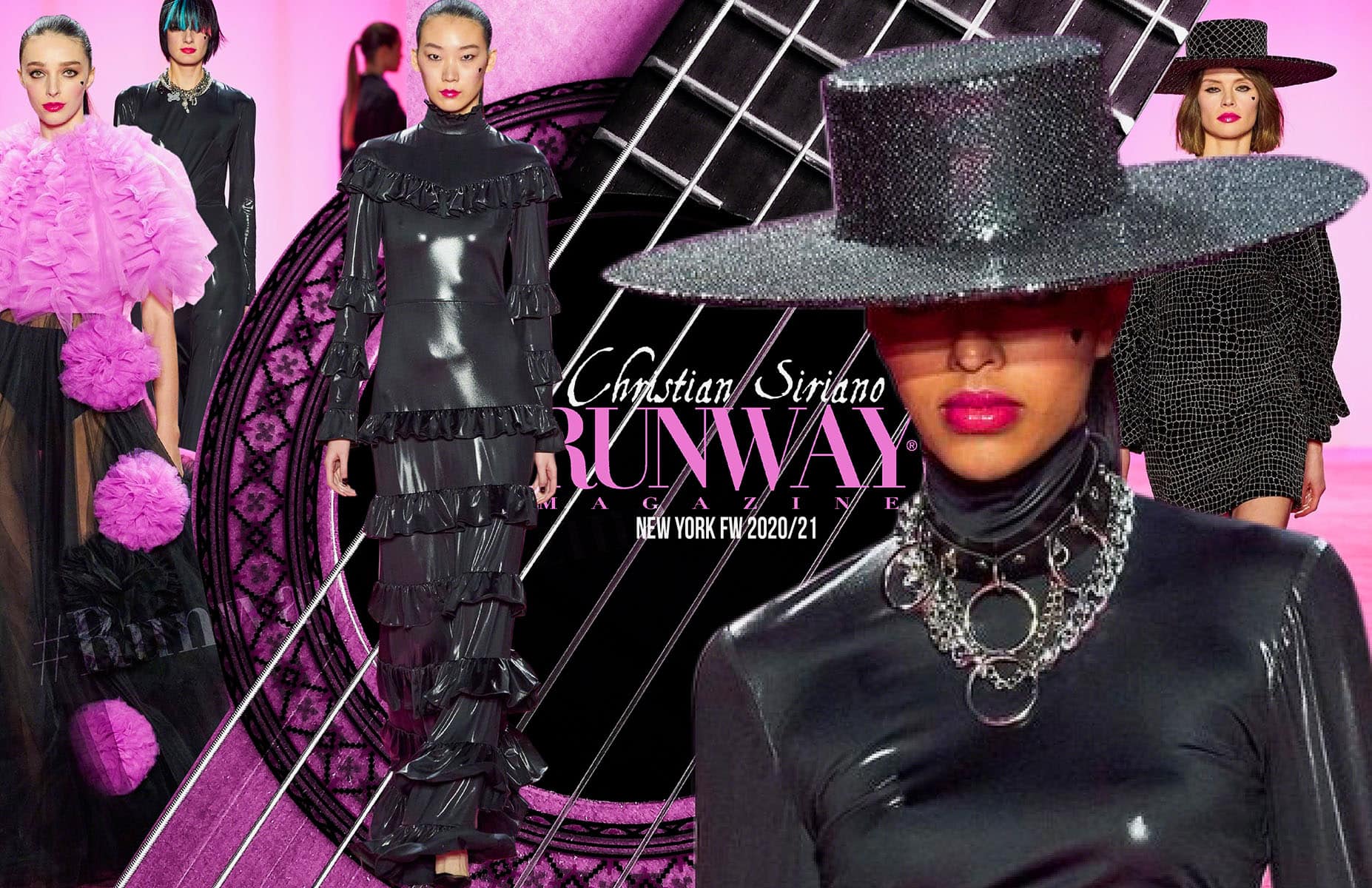 クリスチャン・シリアーノ2020-2021年秋冬ニューヨーク RUNWAY マガジン