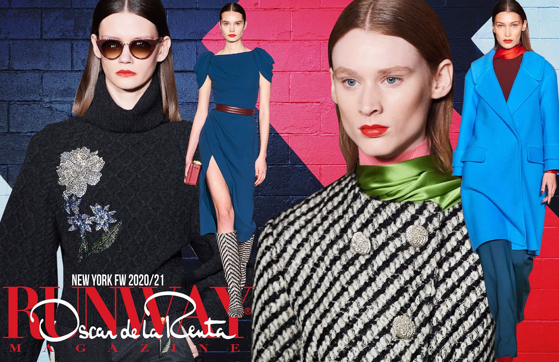 OSCAR DE LA RENTA Otoño-Invierno 2020-2021 Nueva York por RUNWAY REVISTA