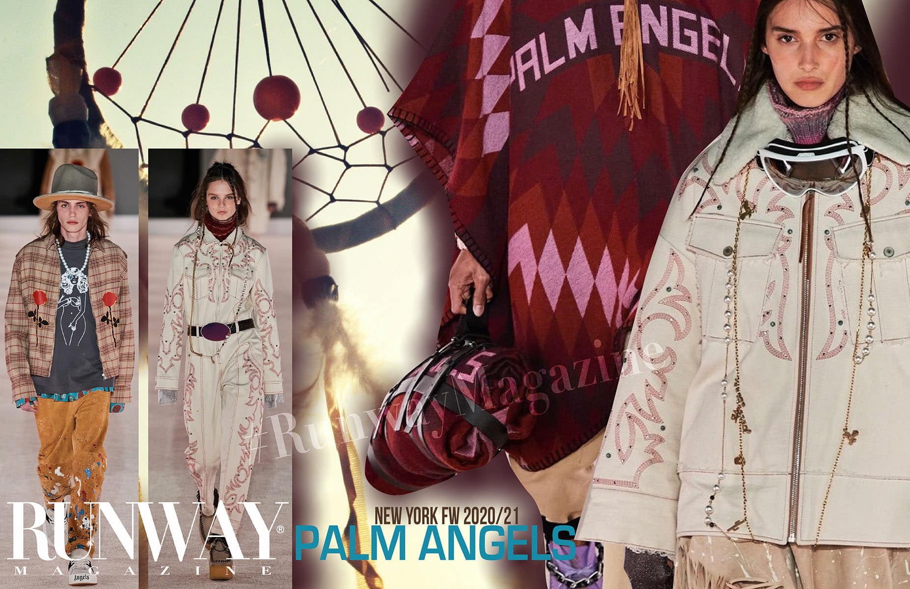 Palm Angels Осень-Зима 2020-2021 Нью-Йорк от автора RUNWAY ЖУРНАЛ