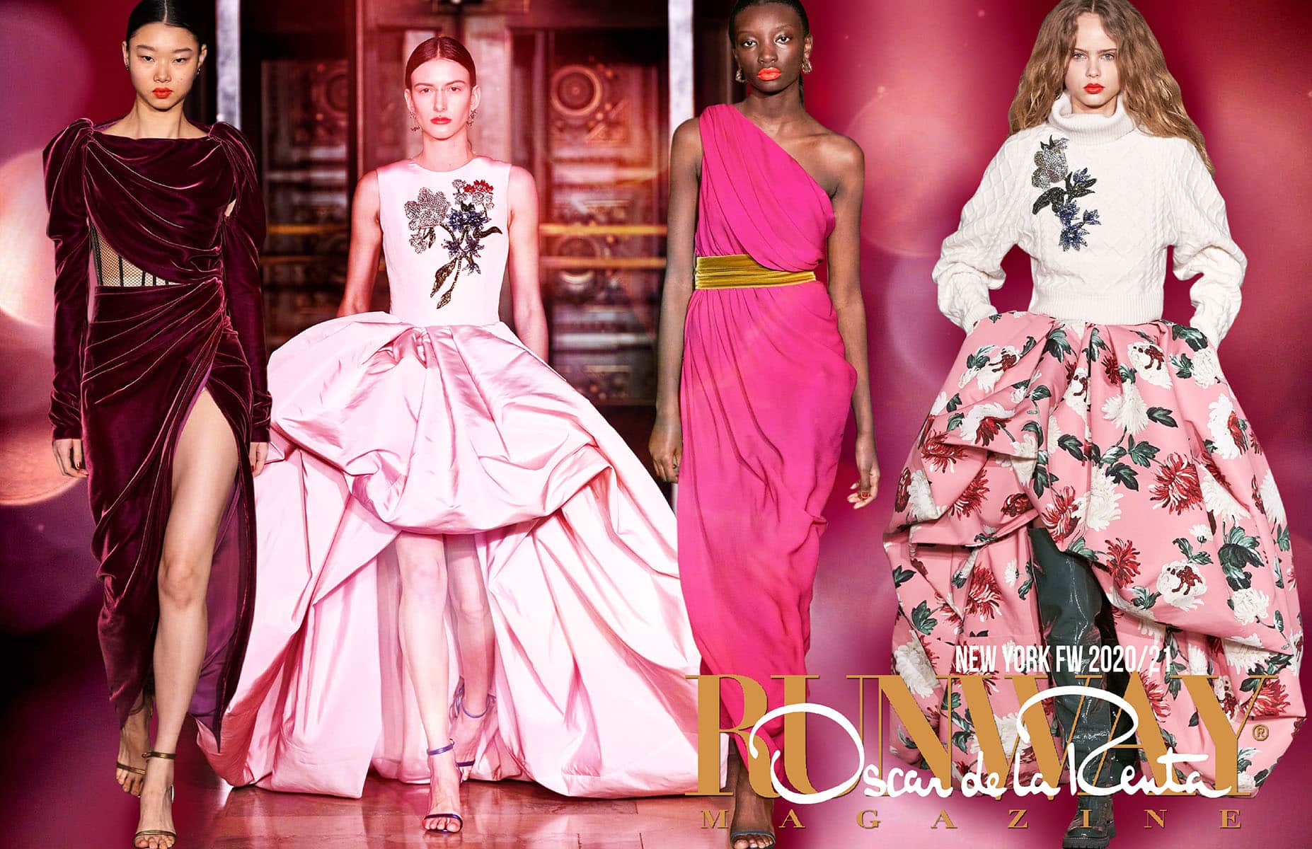 OSCAR DE LA RENTA Otoño-Invierno 2020-2021 Nueva York por RUNWAY REVISTA