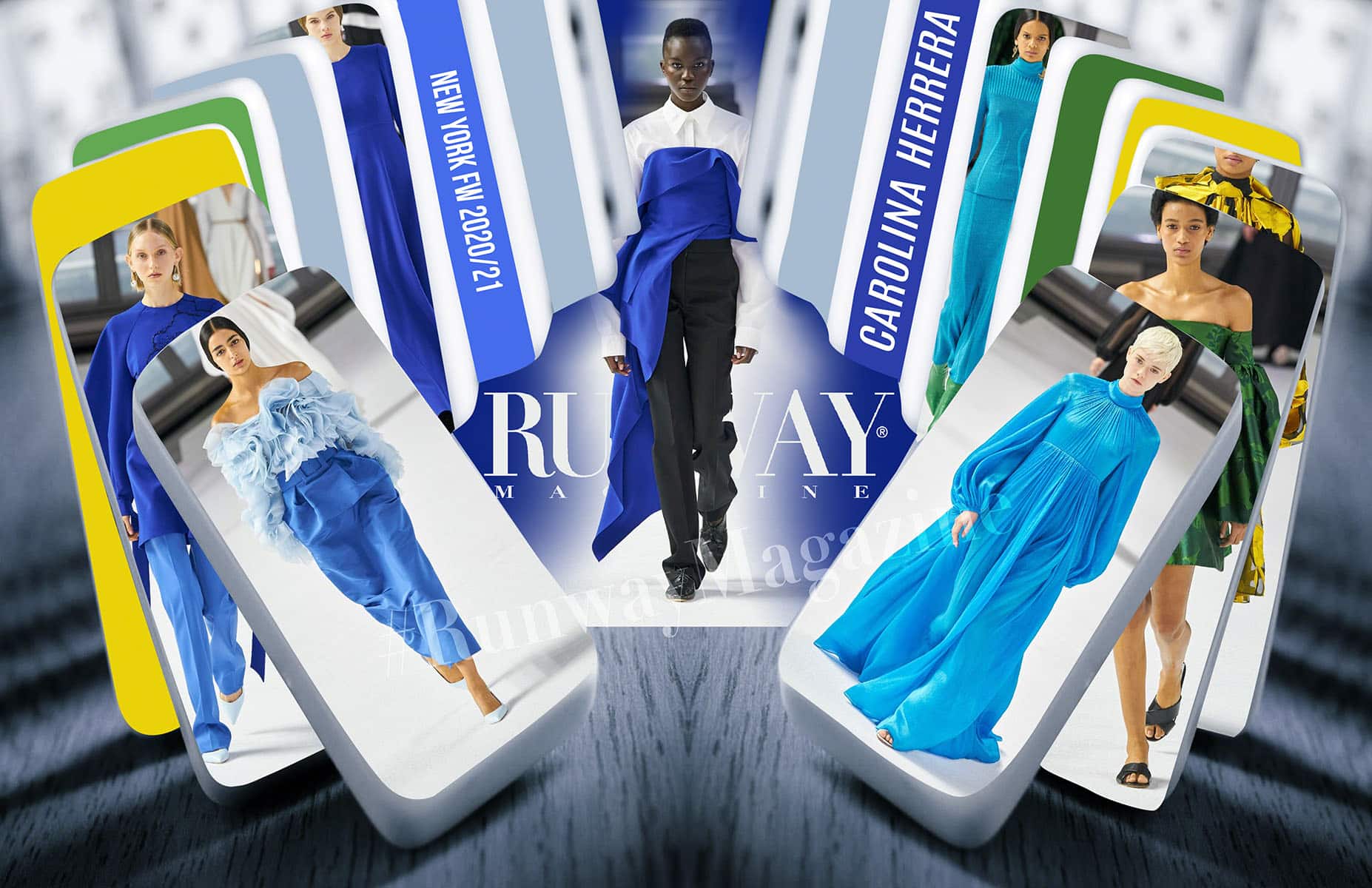 Carolina Herrera Automne-Hiver 2020-2021 New York par RUNWAY MAGAZINE
