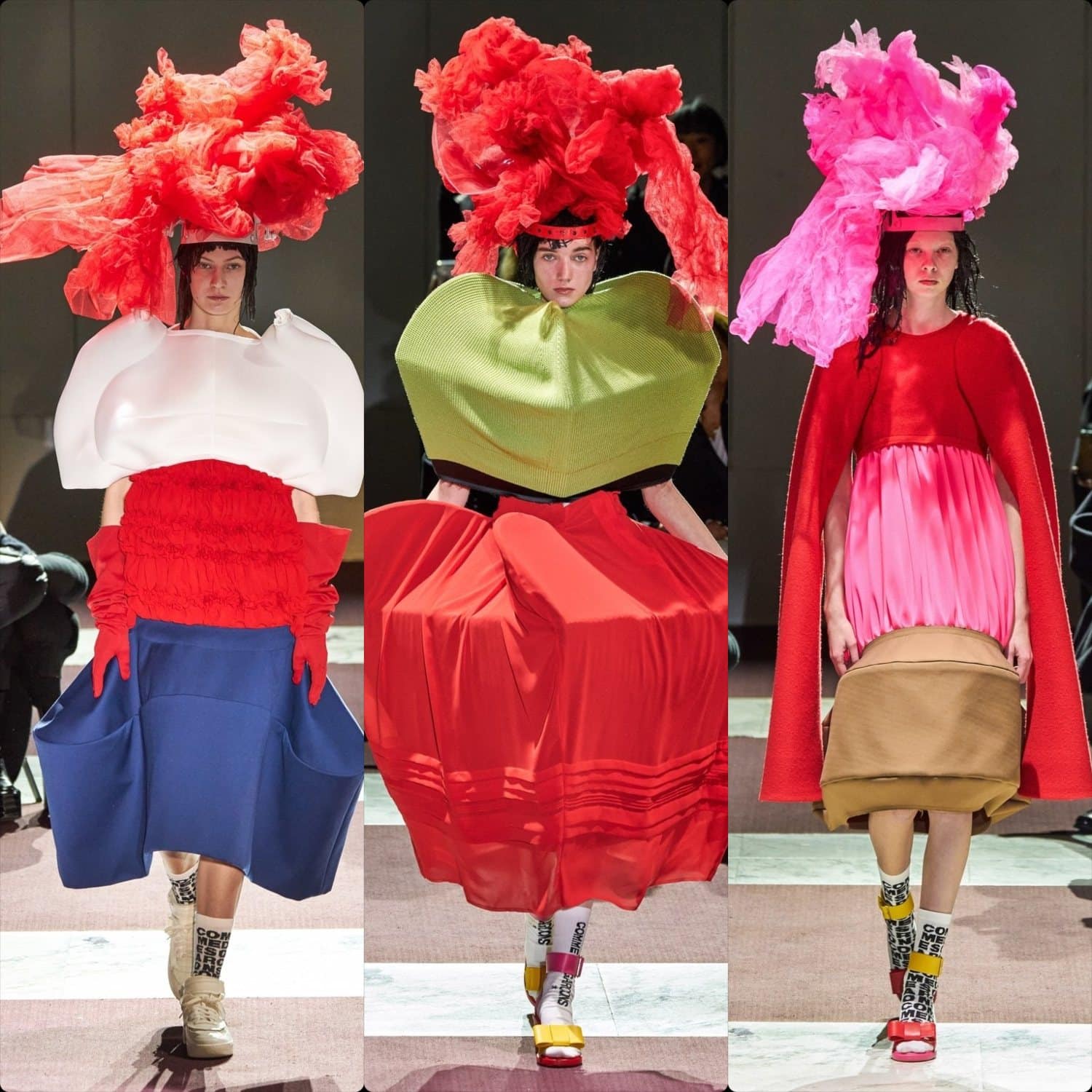 巴黎2020-2021秋冬Comme des Garcons系列by RUNWAY 杂志