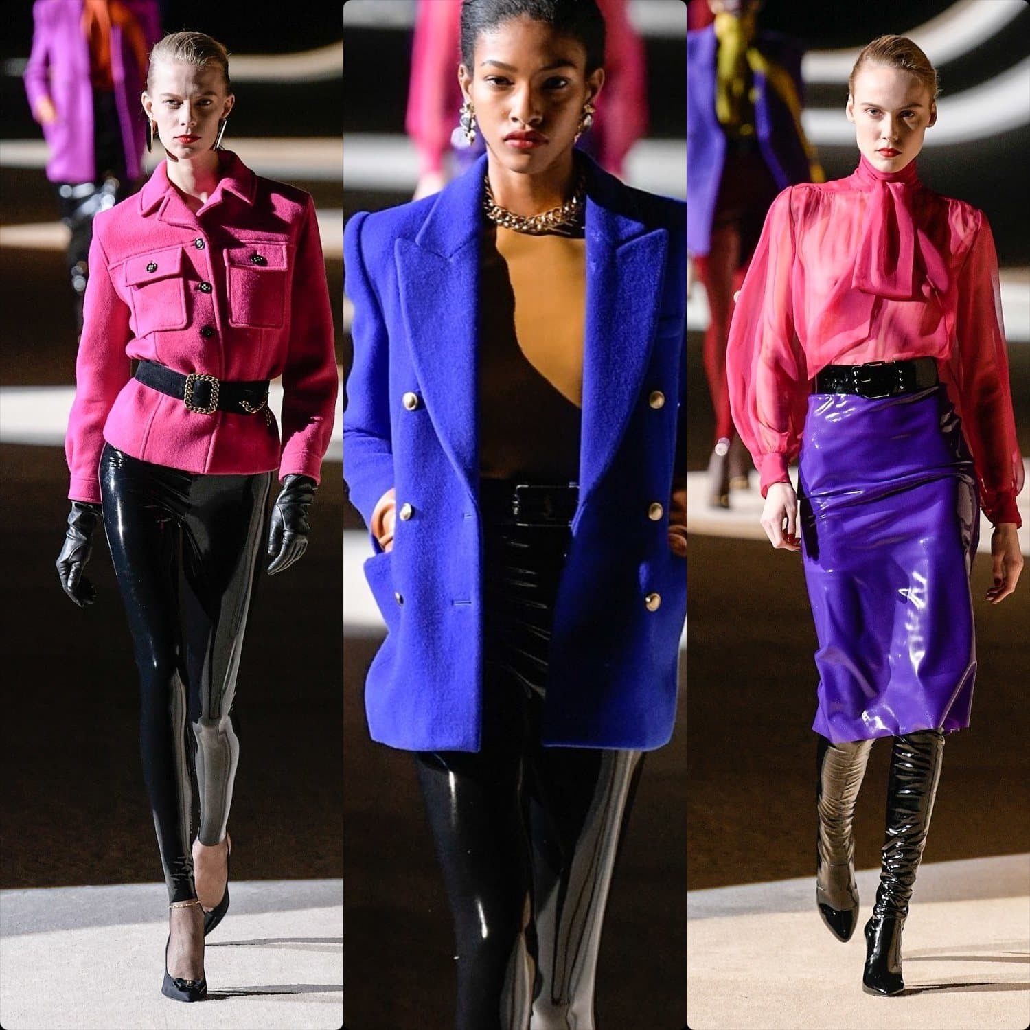 圣罗兰(Saint Laurent)2020-2021秋冬巴黎by RUNWAY 杂志