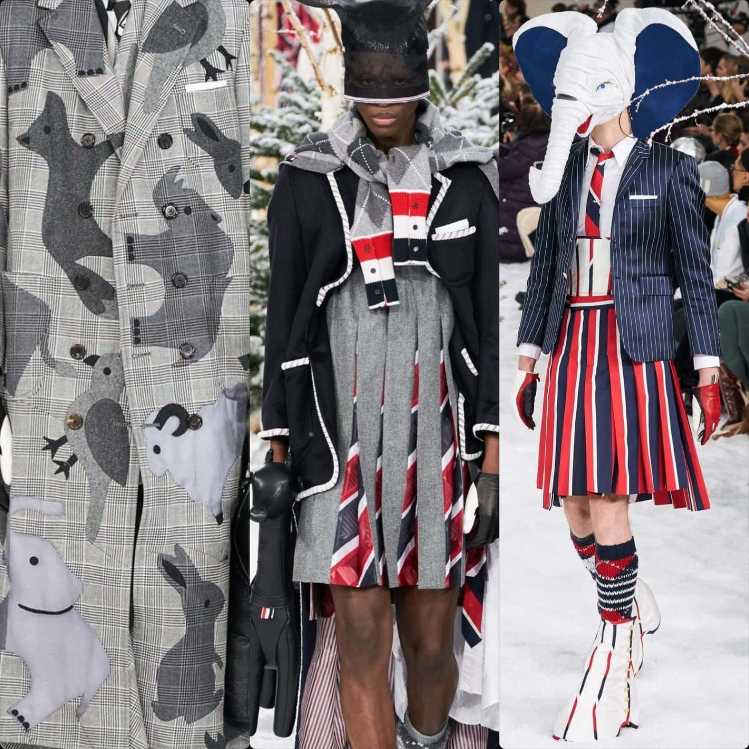 Thom Browne 2020-2021秋冬巴黎by RUNWAY 杂志