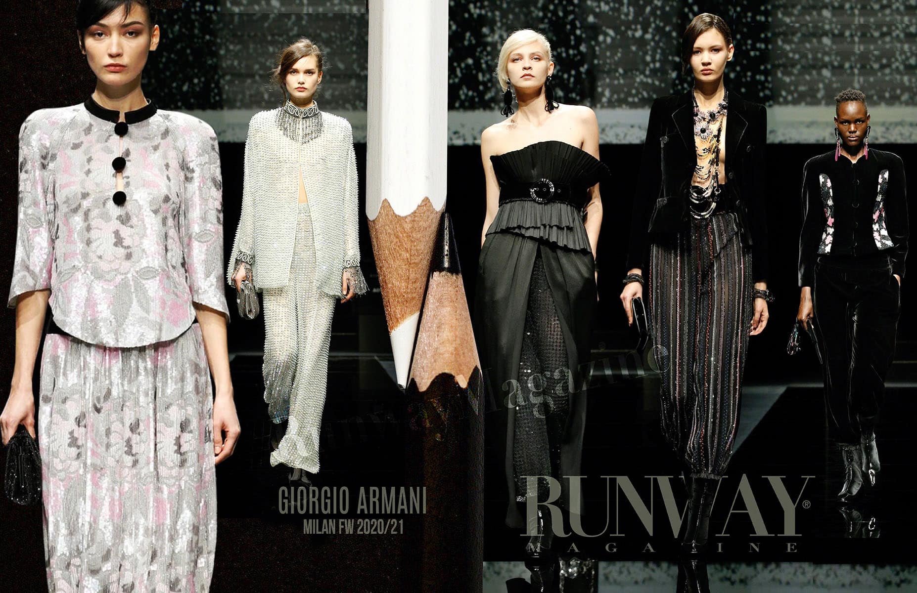 Giorgio Armani Otoño-Invierno 2020-2021 Milán de RUNWAY REVISTA