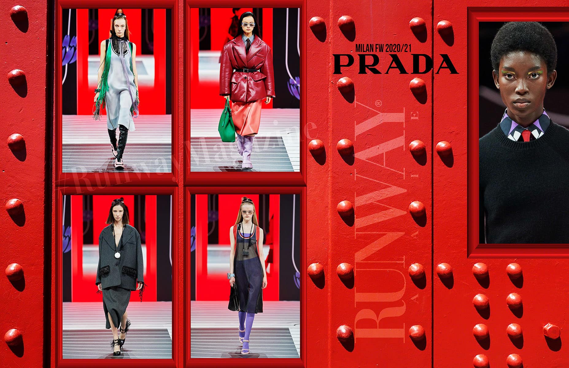 PRADA Automne-Hiver 2020-2021 Milan par RUNWAY MAGAZINE