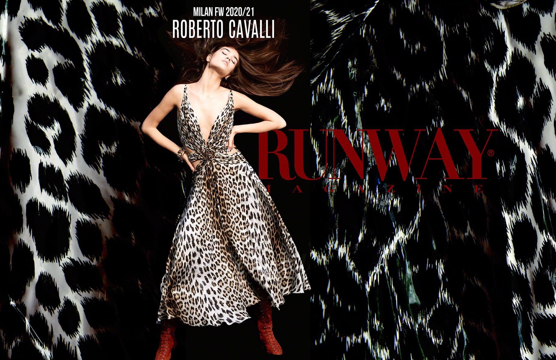 ROBERTO CAVALLI米兰2020-2021秋冬 RUNWAY 杂志