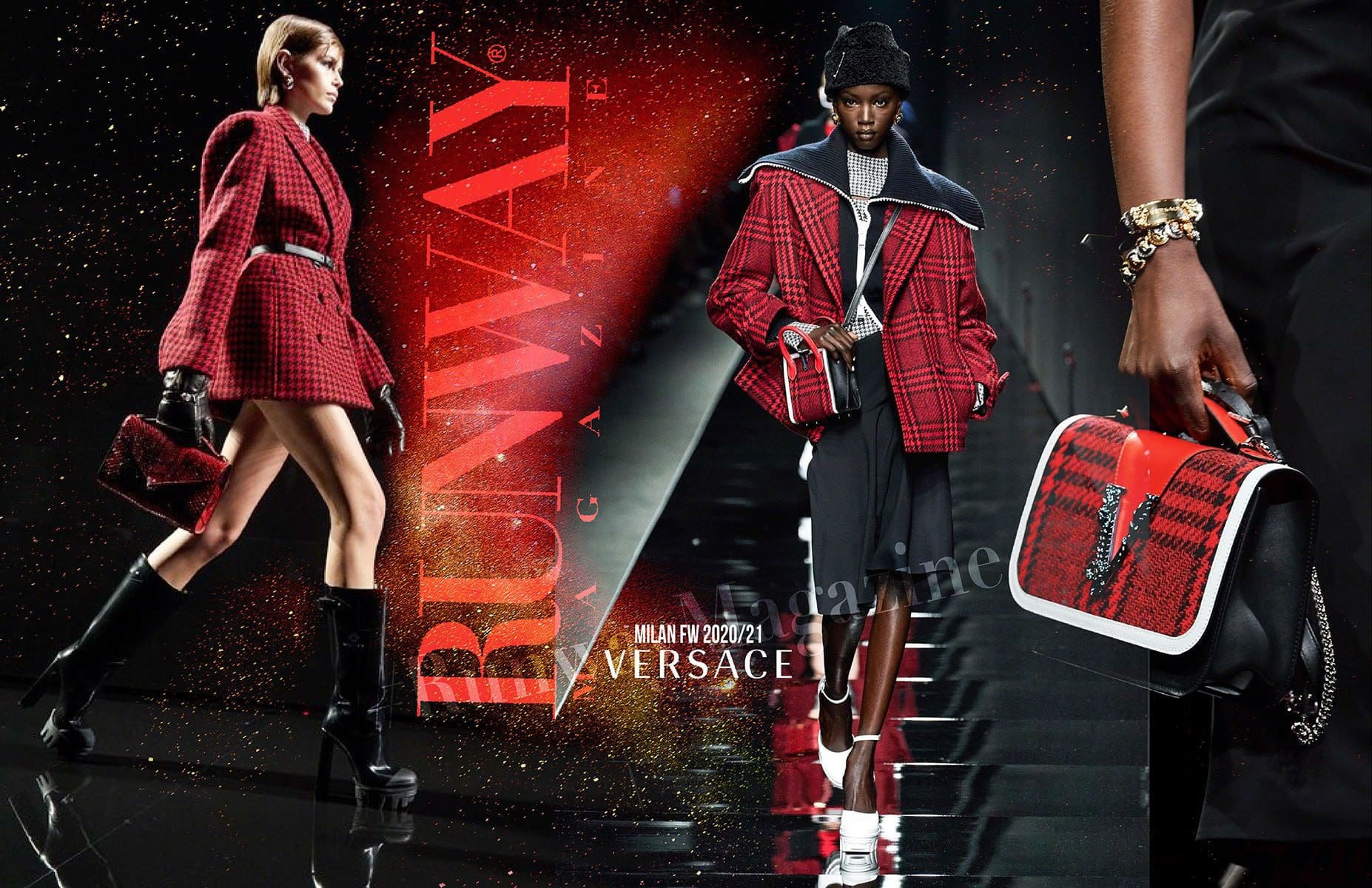 VERSACE Otoño-Invierno 2020-2021 Milán de RUNWAY REVISTA