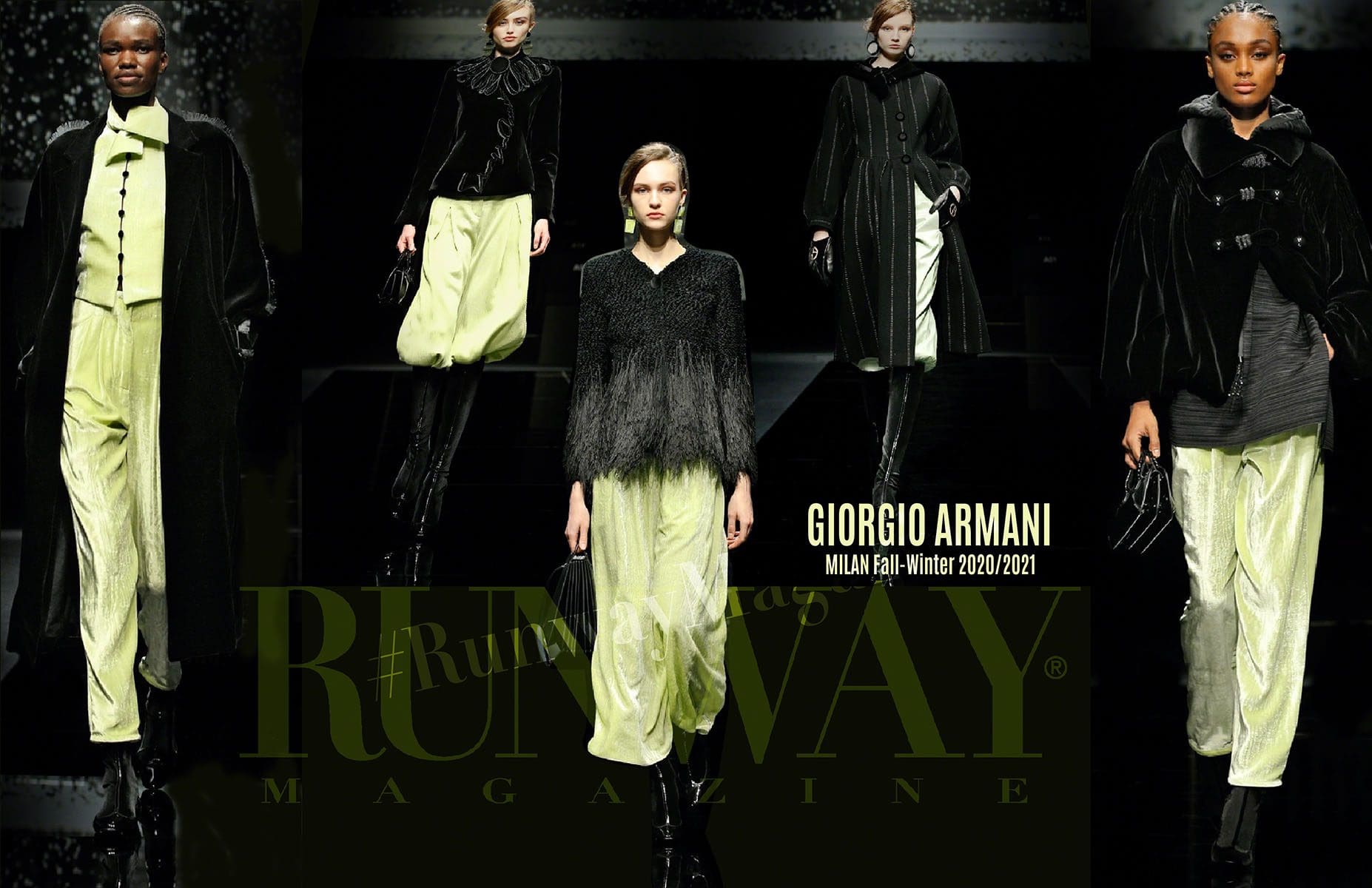 Giorgio Armani Otoño-Invierno 2020-2021 Milán de RUNWAY REVISTA