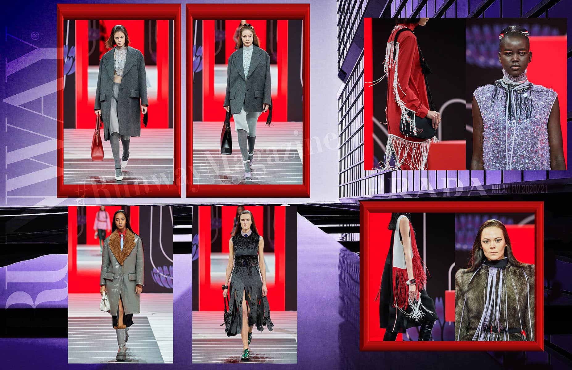PRADA Automne-Hiver 2020-2021 Milan par RUNWAY MAGAZINE
