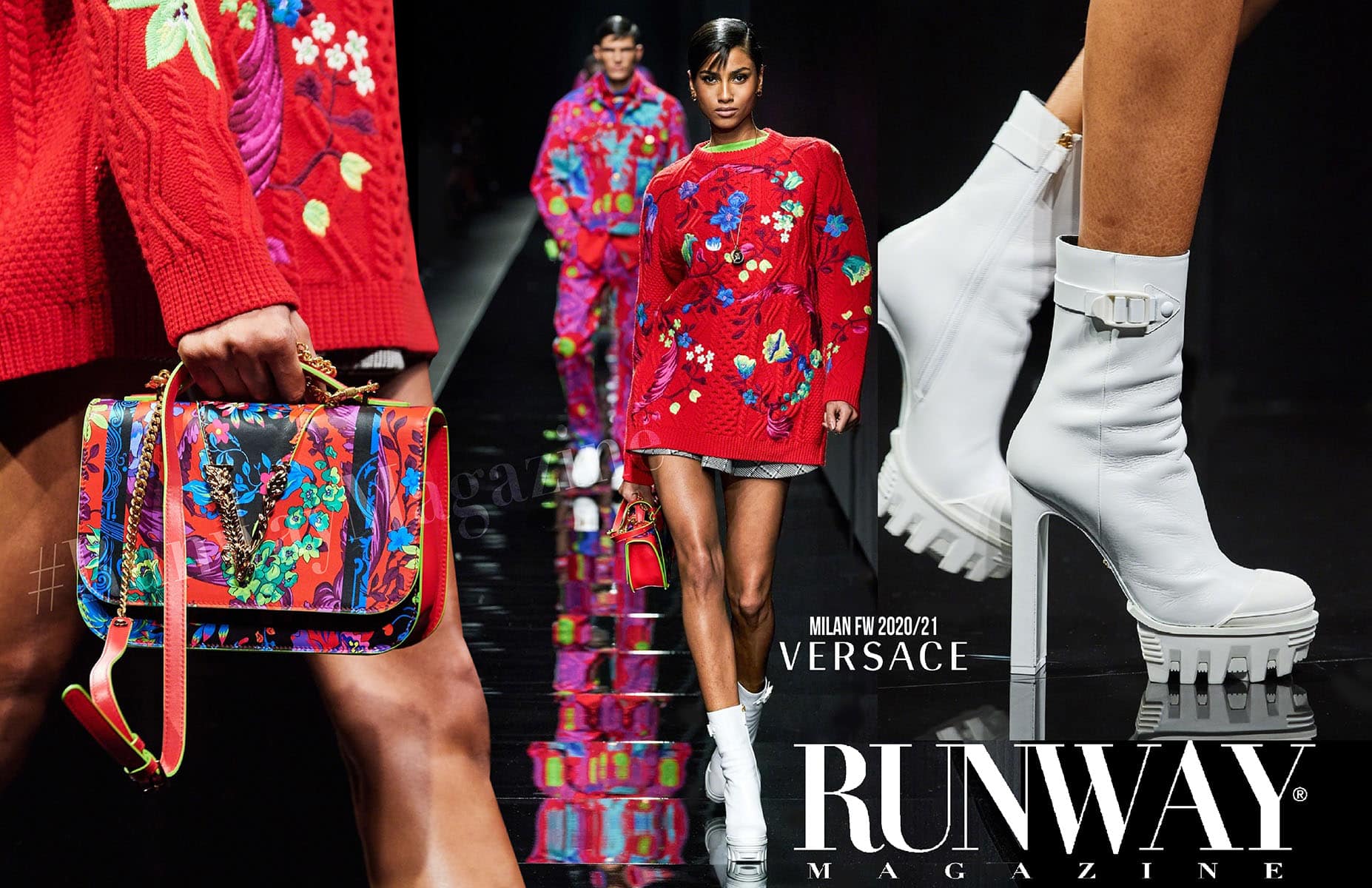 VERSACE Otoño-Invierno 2020-2021 Milán de RUNWAY REVISTA