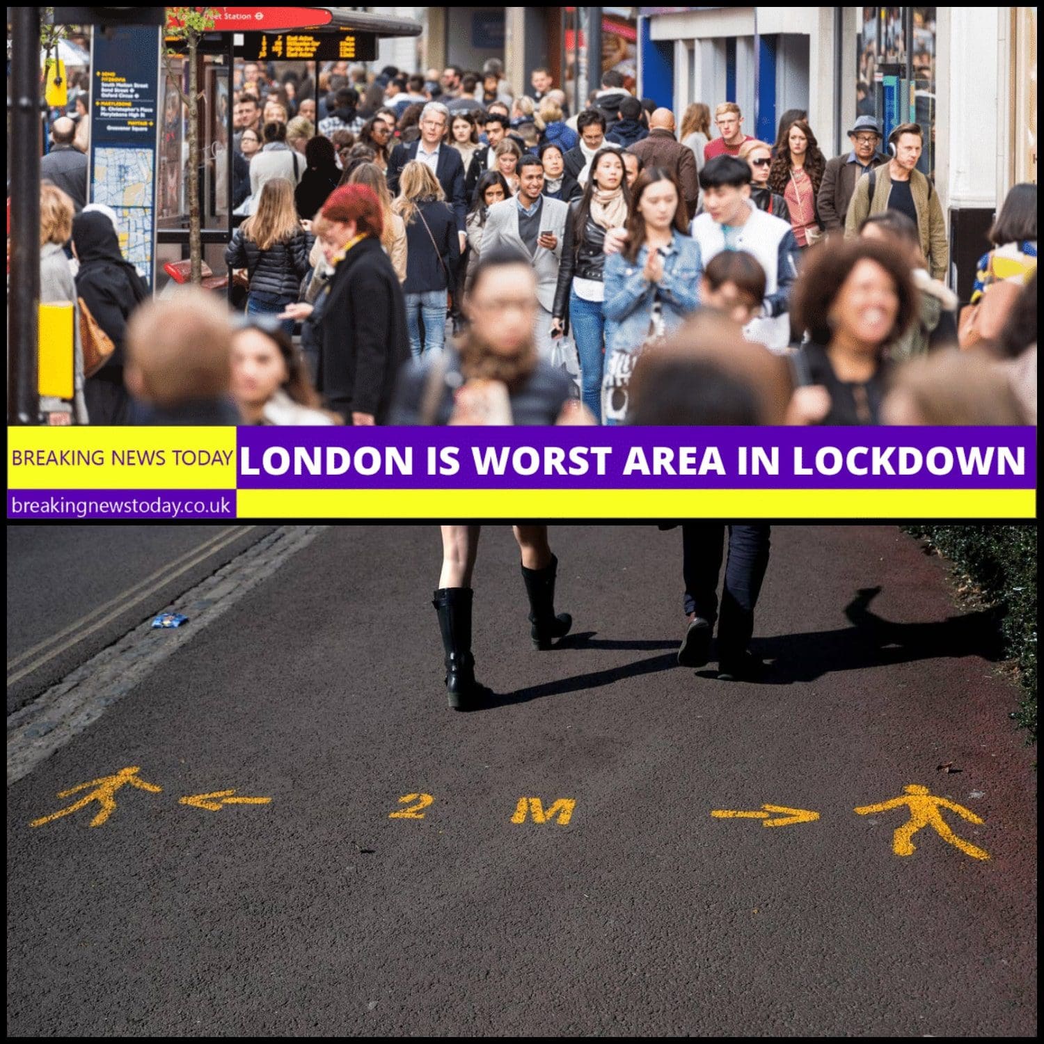 London ignores social distancing and lockdown stay home Ester weekend