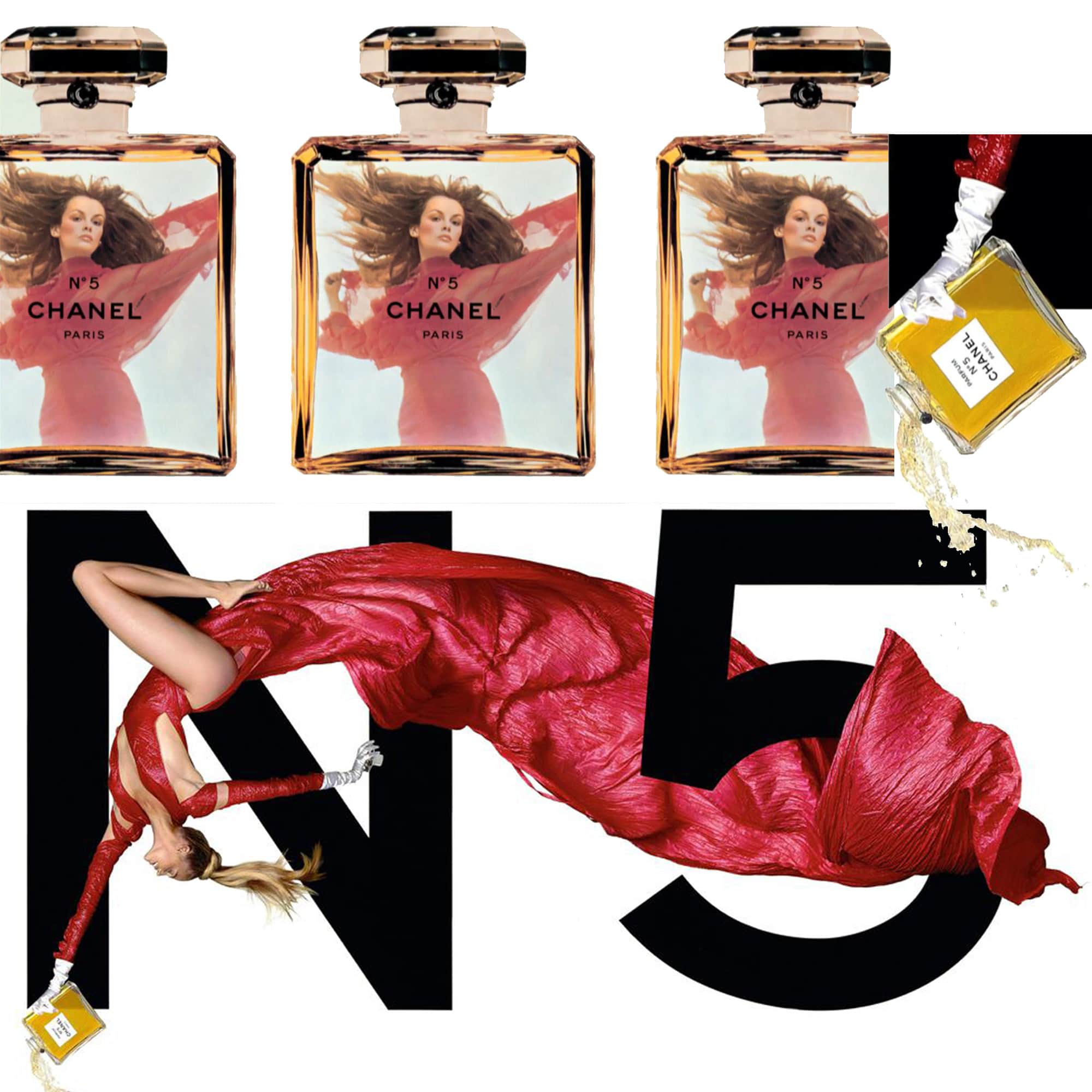 Perfume CHANEL 5 - Tresors INPI - Jean-Paul Goude para CHANEL de RUNWAY REVISTA