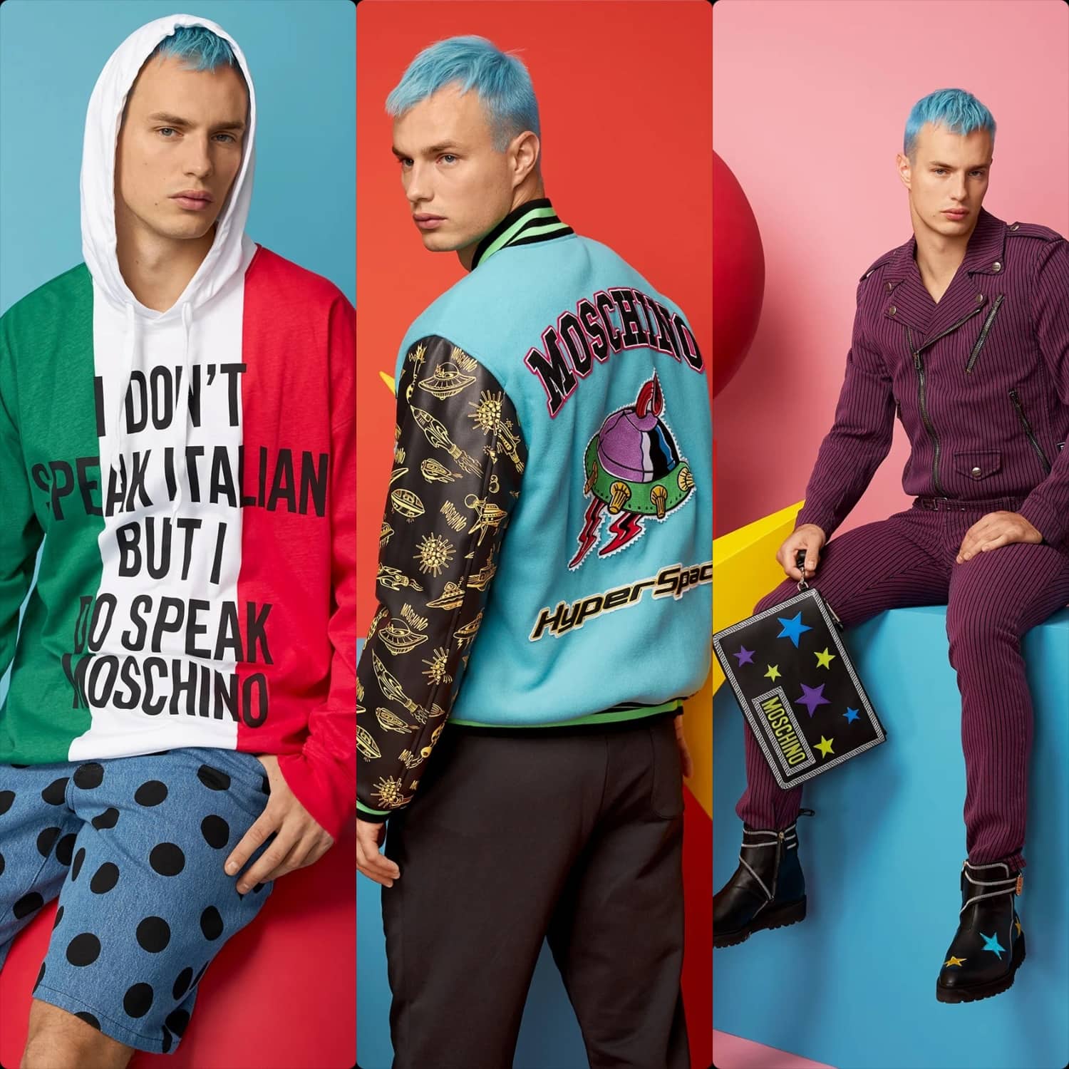 Moschino Primavera Verano 2021 Hombre Milán Digital Semana de la moda de RUNWAY REVISTA