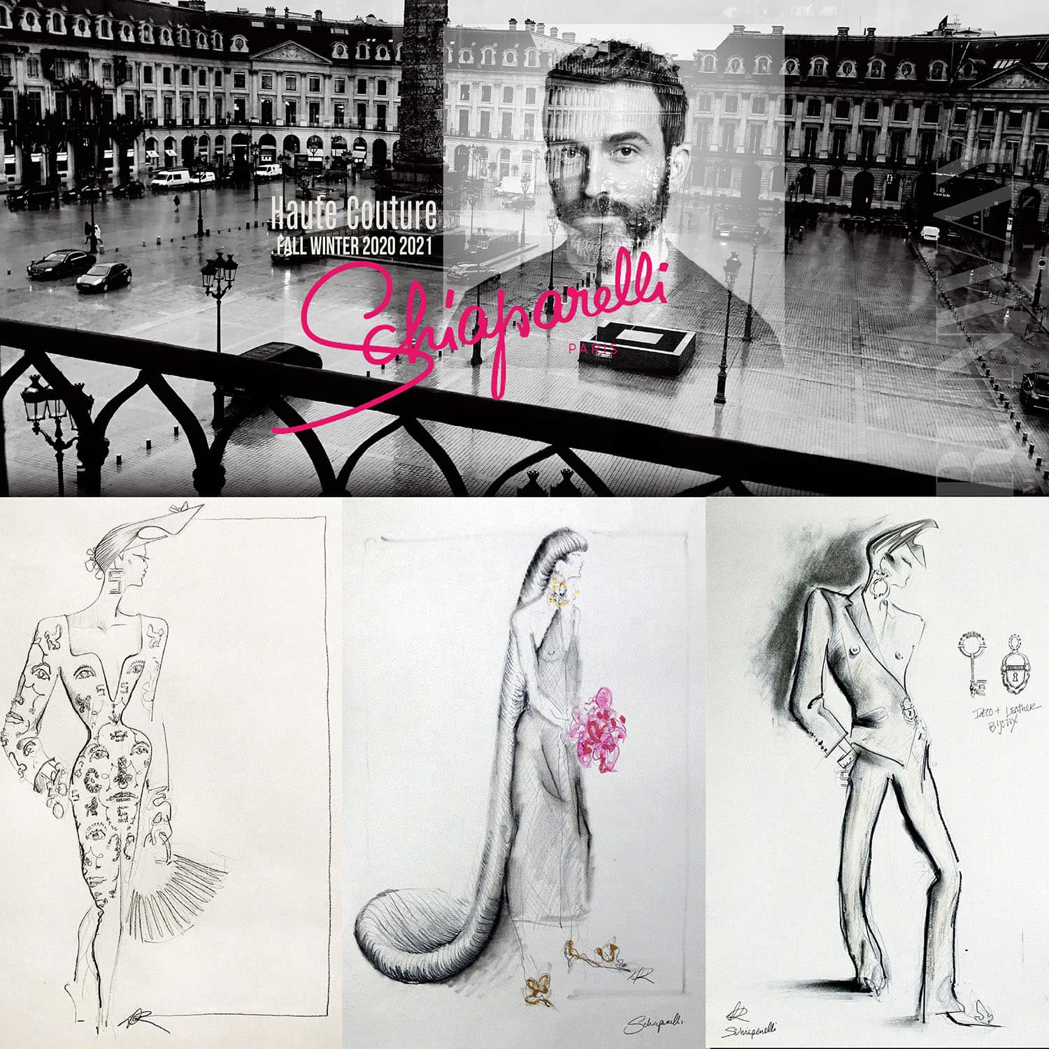 Schiaparelli Haute Couture Fall-Winter 2020-2021 Paris by RUNWAY MAGAZINE