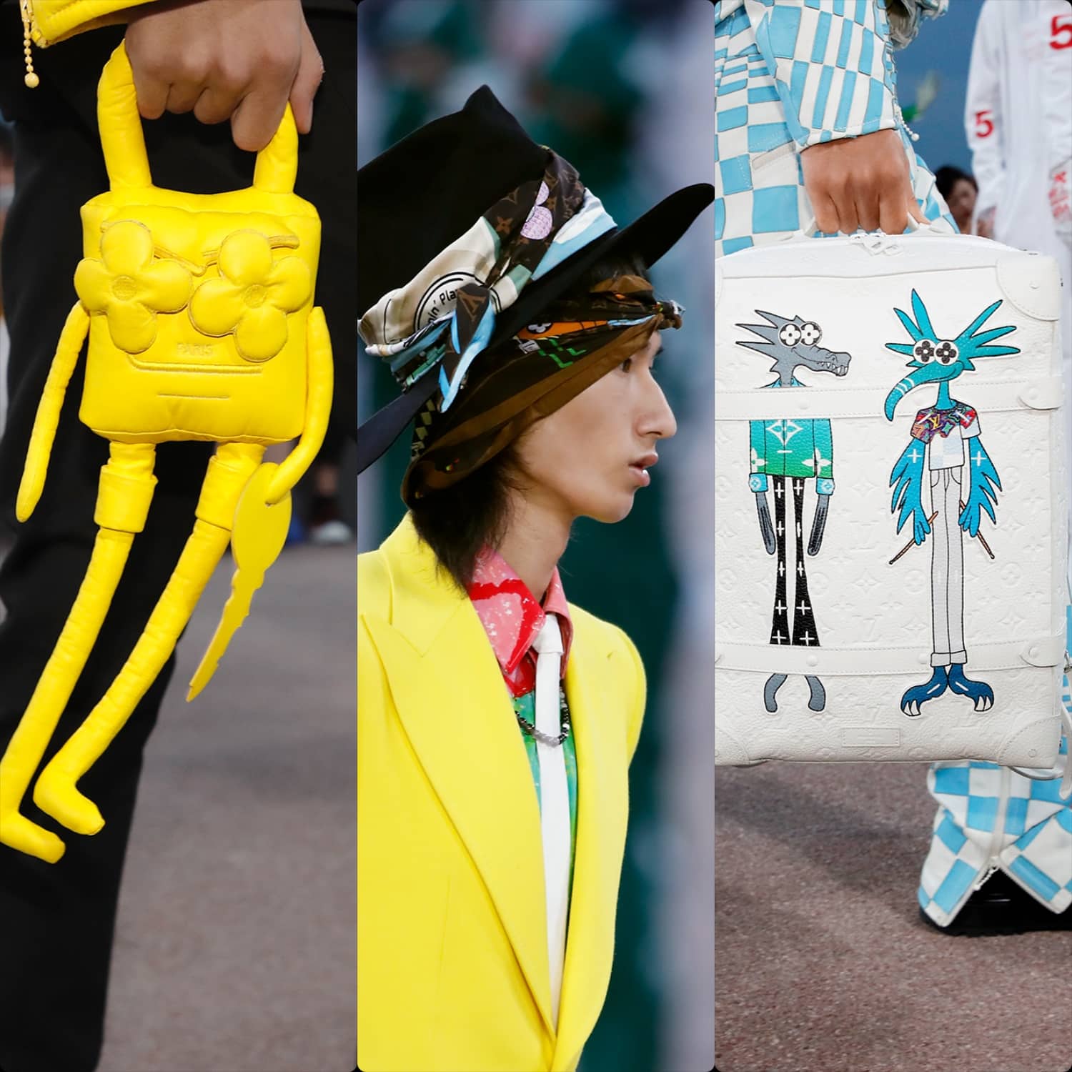Louis Vuitton Menswear Printemps Été 2021 par RUNWAY MAGAZINE
