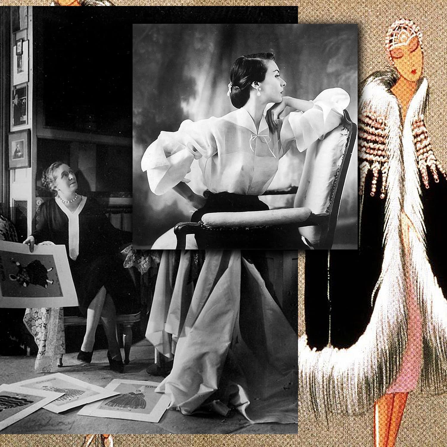Maison Lanvin - Jeanne Lanvin et Marguerite - Invenciones Lanvin - Tesoros del INPI