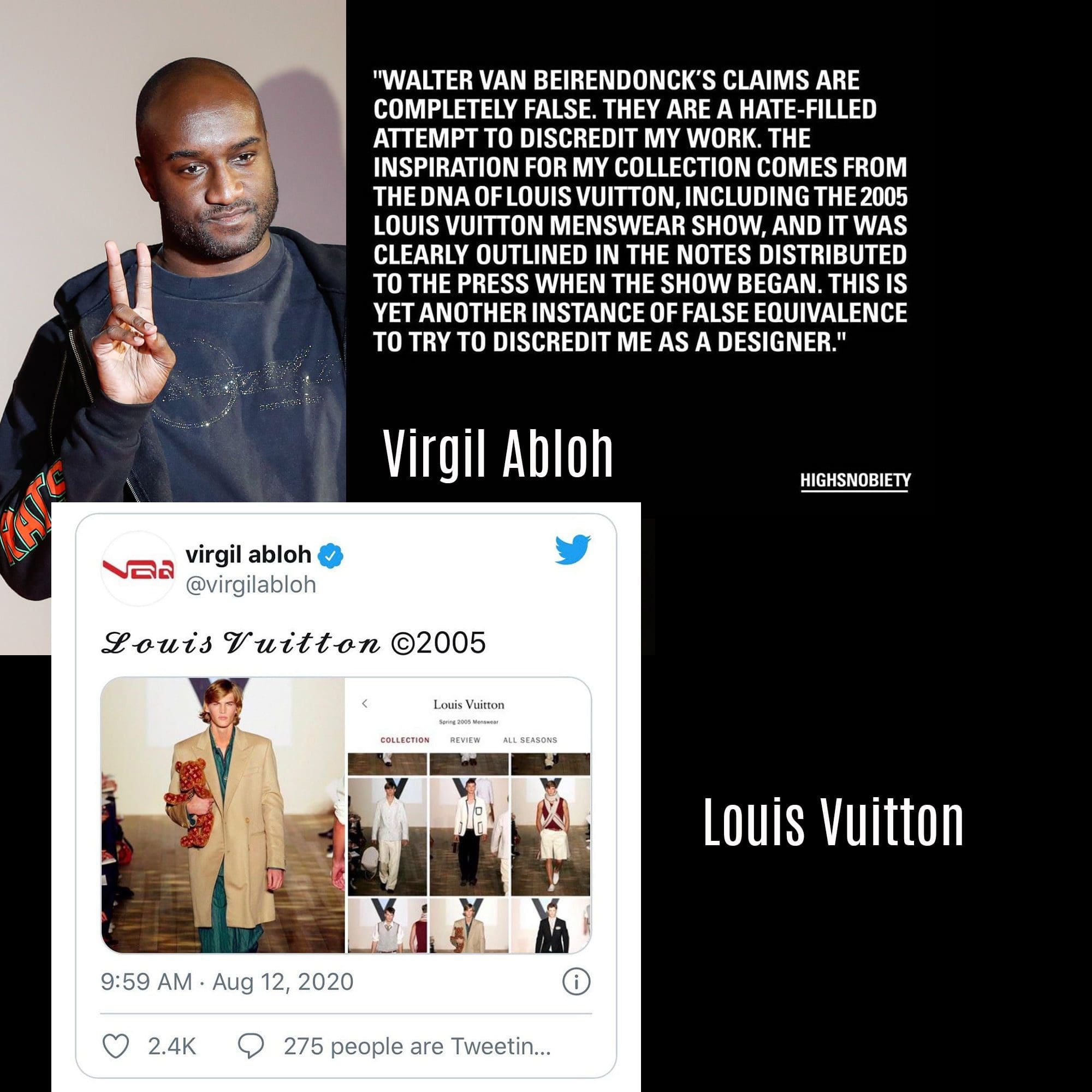 Virgil Abloh Louis Vuitton Printemps Été Homme 2021