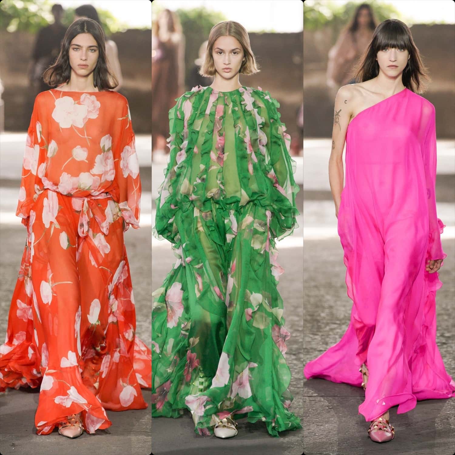 Valentino Printemps Été 2021 Milan par RUNWAY MAGAZINE