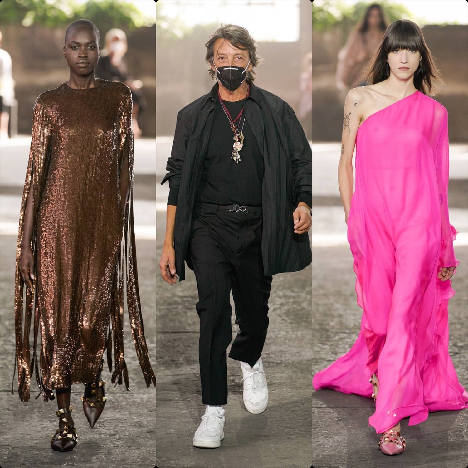 Valentino Frühling Sommer 2021 Mailand von RUNWAY MAGAZINE