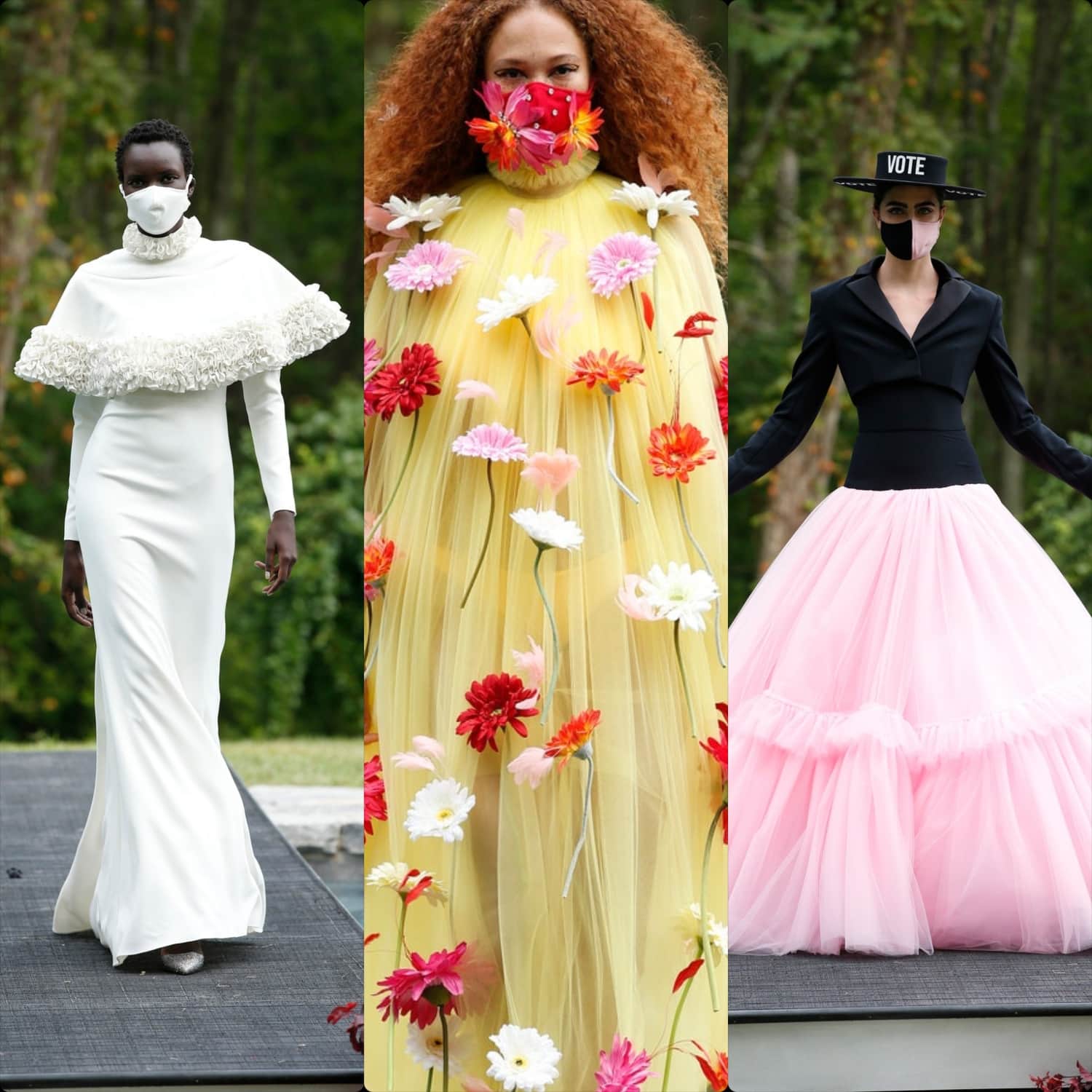 Christian Siriano Frühling Sommer 2021 New York von RUNWAY MAGAZINE