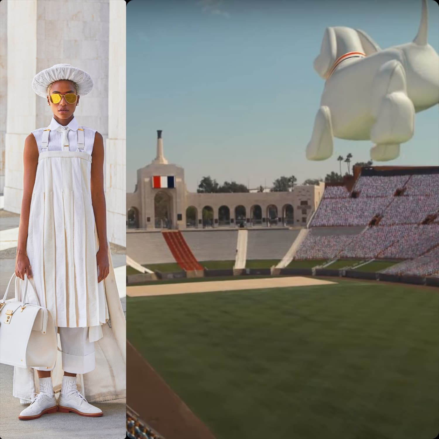 Thom Browne Spring Summer 2021 "Lunar Games 2132" de Nova York a Paris por RUNWAY MAGAZINE
