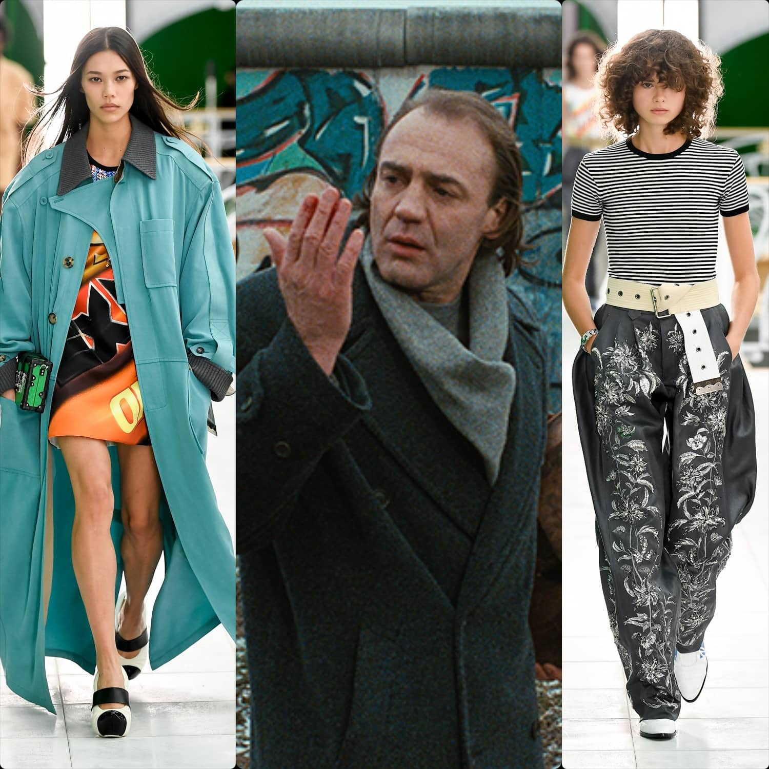 Louis Vuitton Весна-Лето 2021 - Bruno Ganz Wings of Desire от RUNWAY ЖУРНАЛ