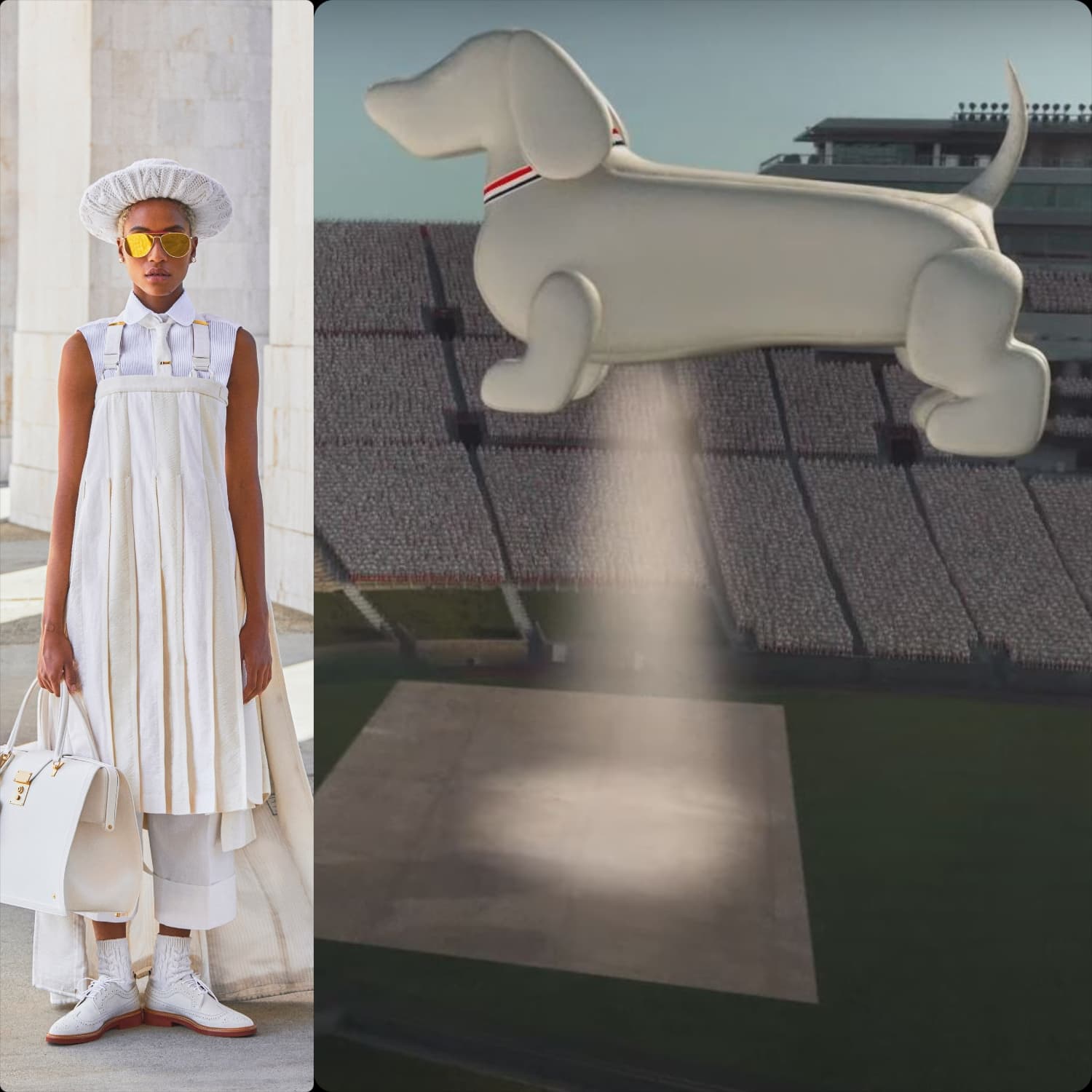 Thom Browne Spring Summer 2021 "Lunar Games 2132" de Nova York a Paris por RUNWAY MAGAZINE