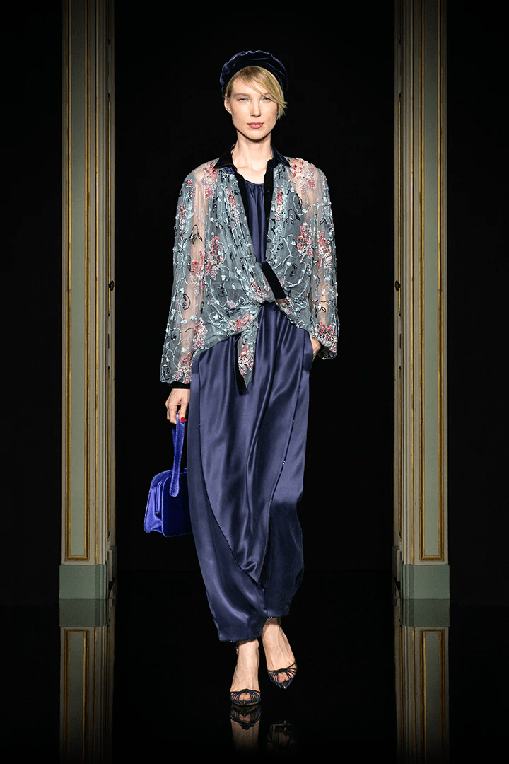 Giorgio Armani Privé Couture Весна-Лето 2021 от RUNWAY ЖУРНАЛ