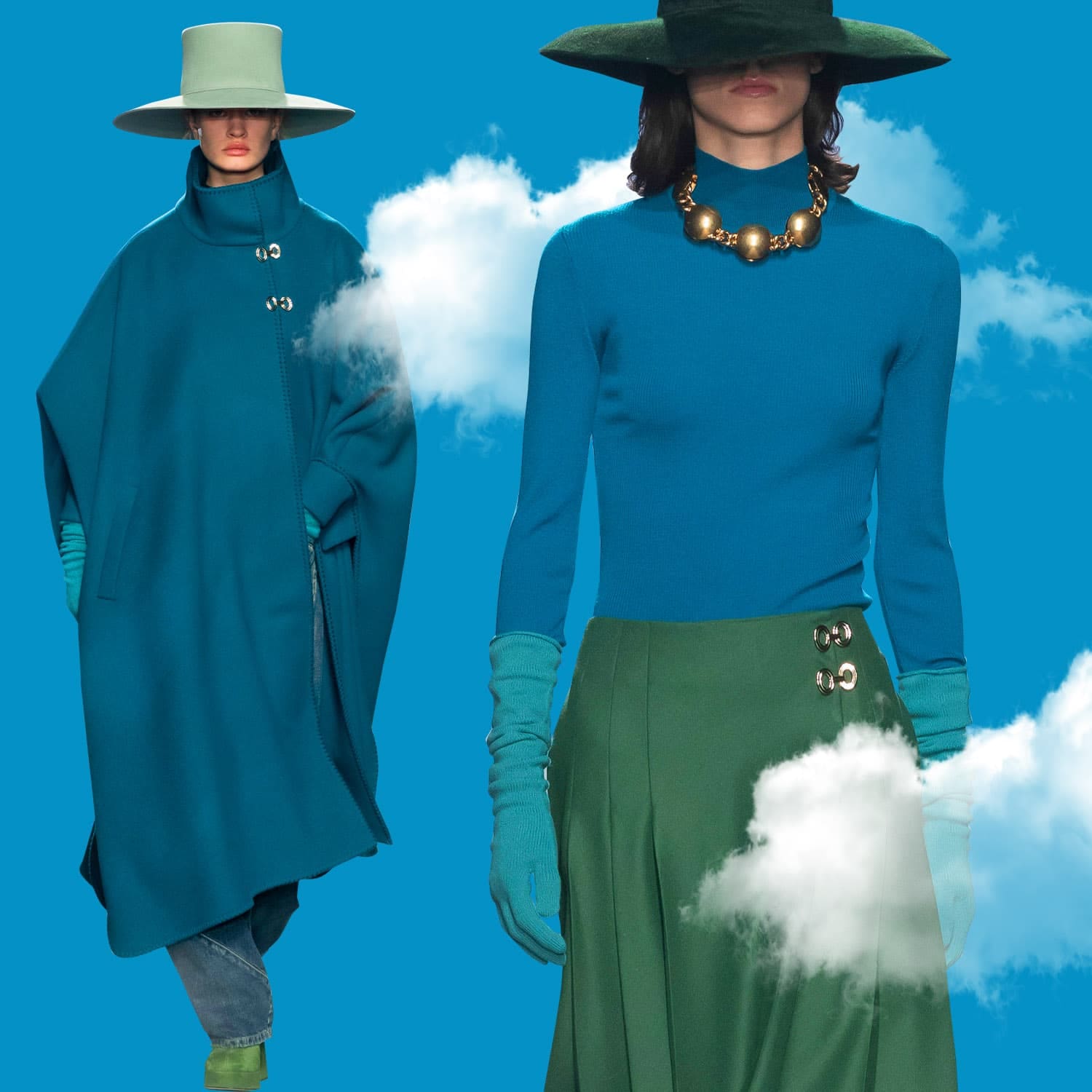 Alberta Ferretti outono-inverno 2021-2022 Milão por RUNWAY MAGAZINE