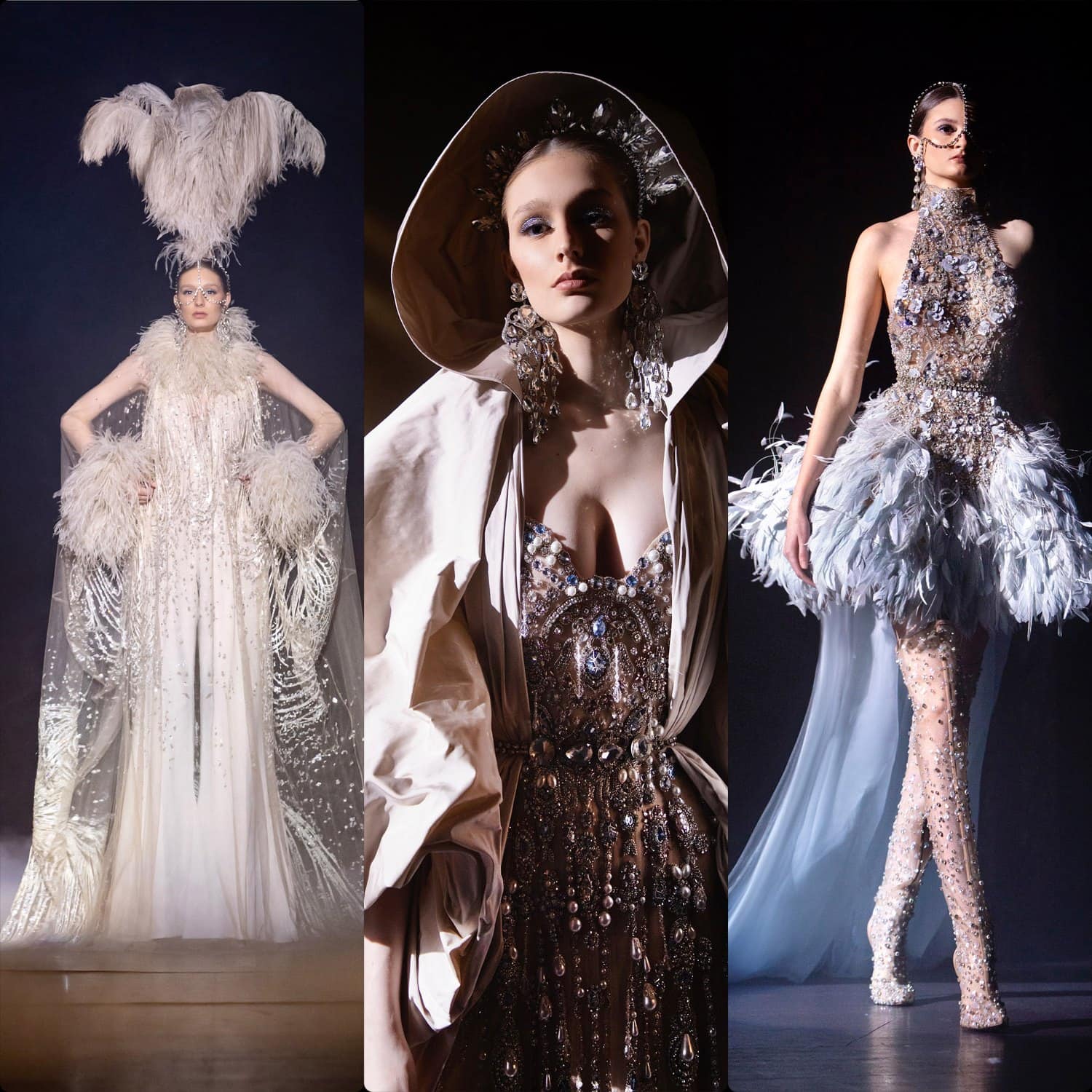 Elie Saab高级定制时装2021春夏 RUNWAY 杂志
