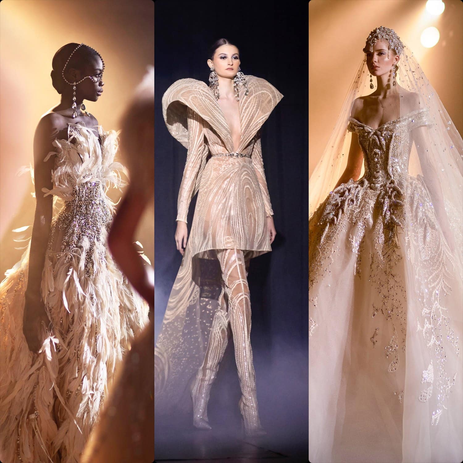 Elie Saab高级定制时装2021春夏 RUNWAY 杂志