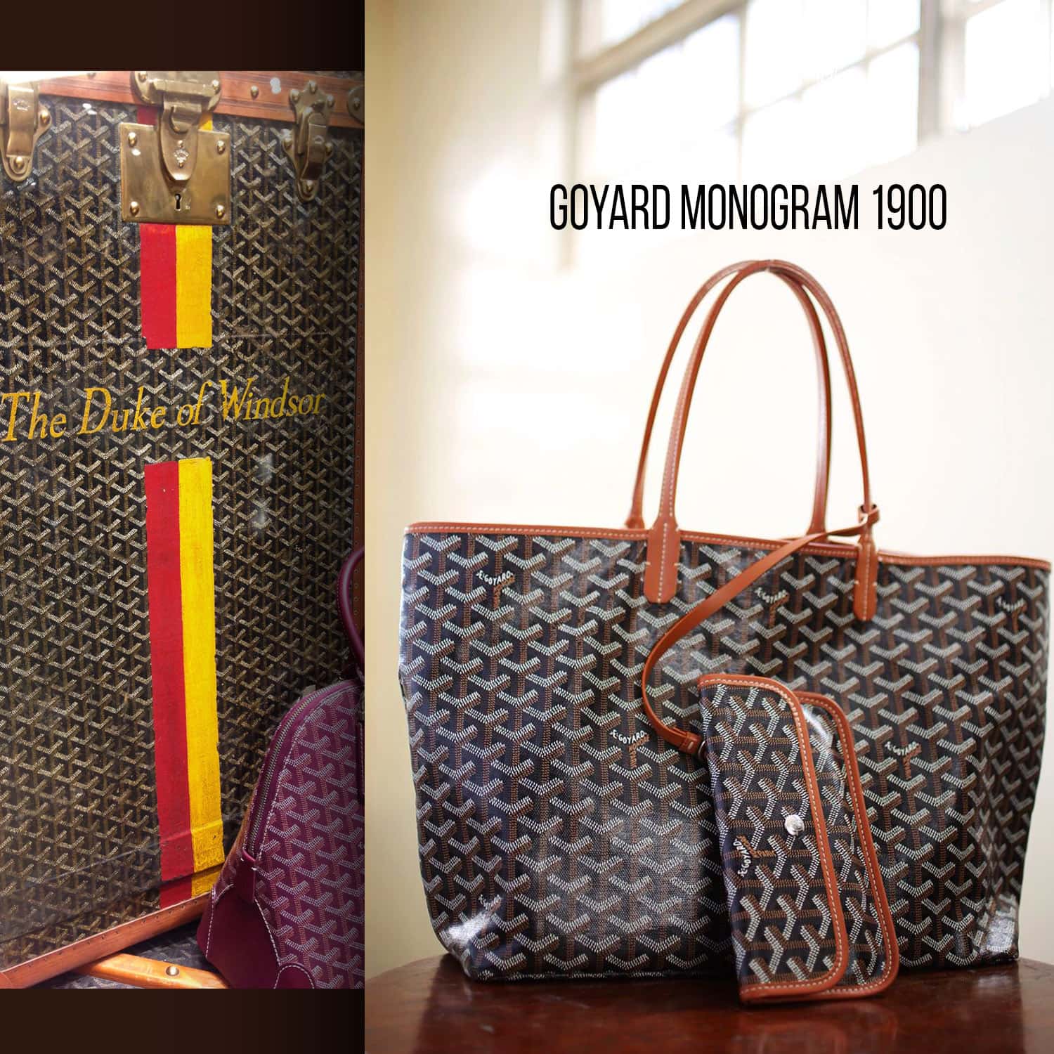 Goyard Monogram history by RUNWAY MAGAZINE