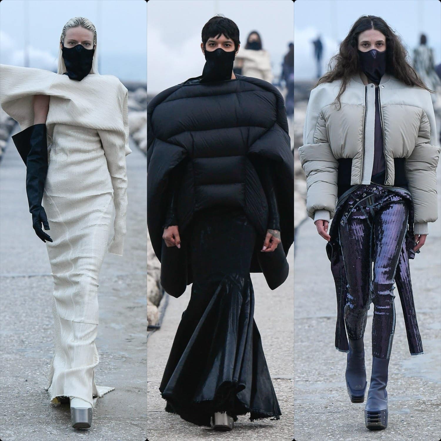 Rick Owens Fall Winter 2021-2022 by RUNWAY MAGAZINE