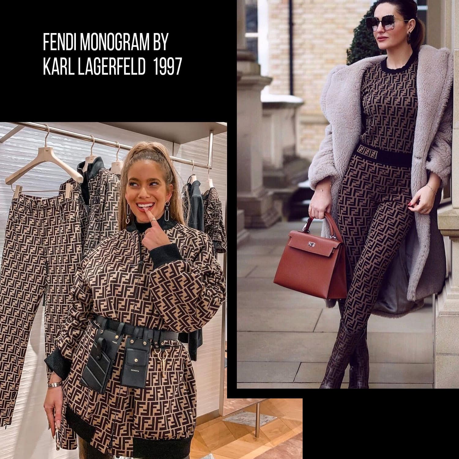 Fendi monogram by Karl Lagerfeld Monogram by RUNWAY MAGAZINE