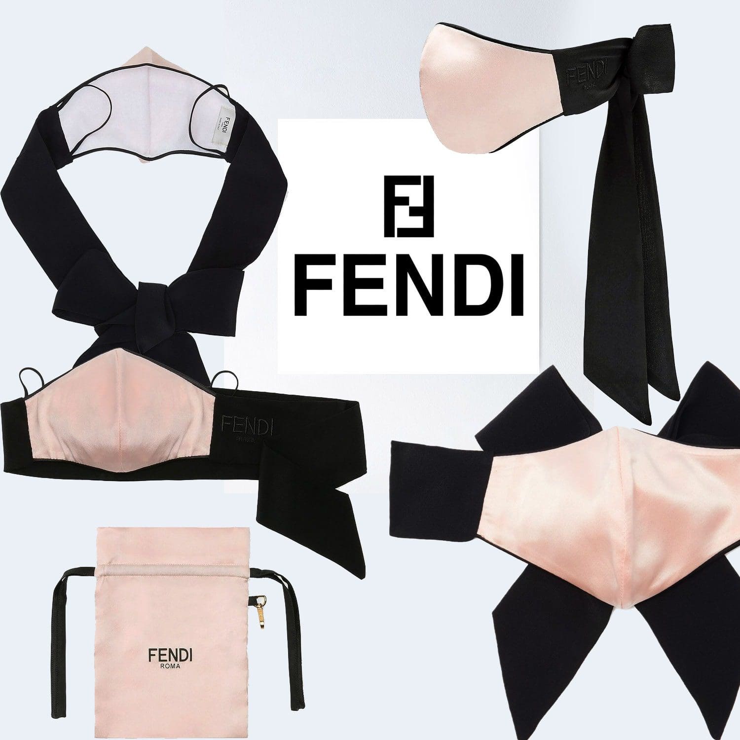 芬迪(Fendi)2021防护面膜 RUNWAY 杂志