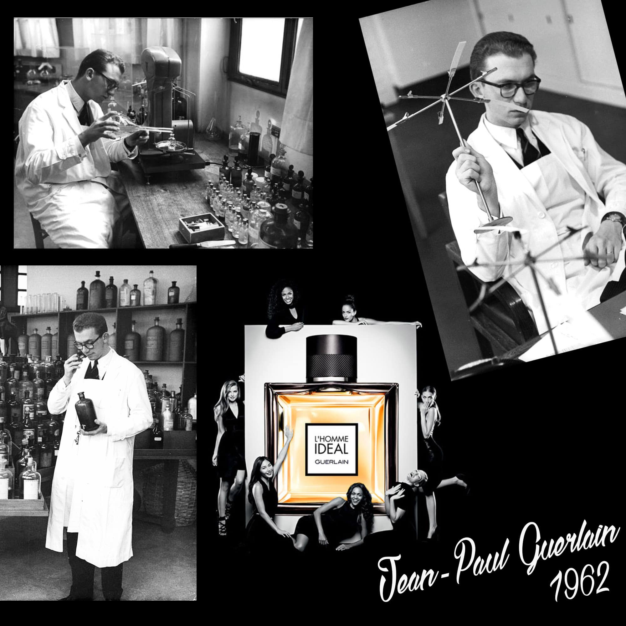Jean Paul Guerlain - 1962 - Tresors INPI por RUNWAY REVISTA