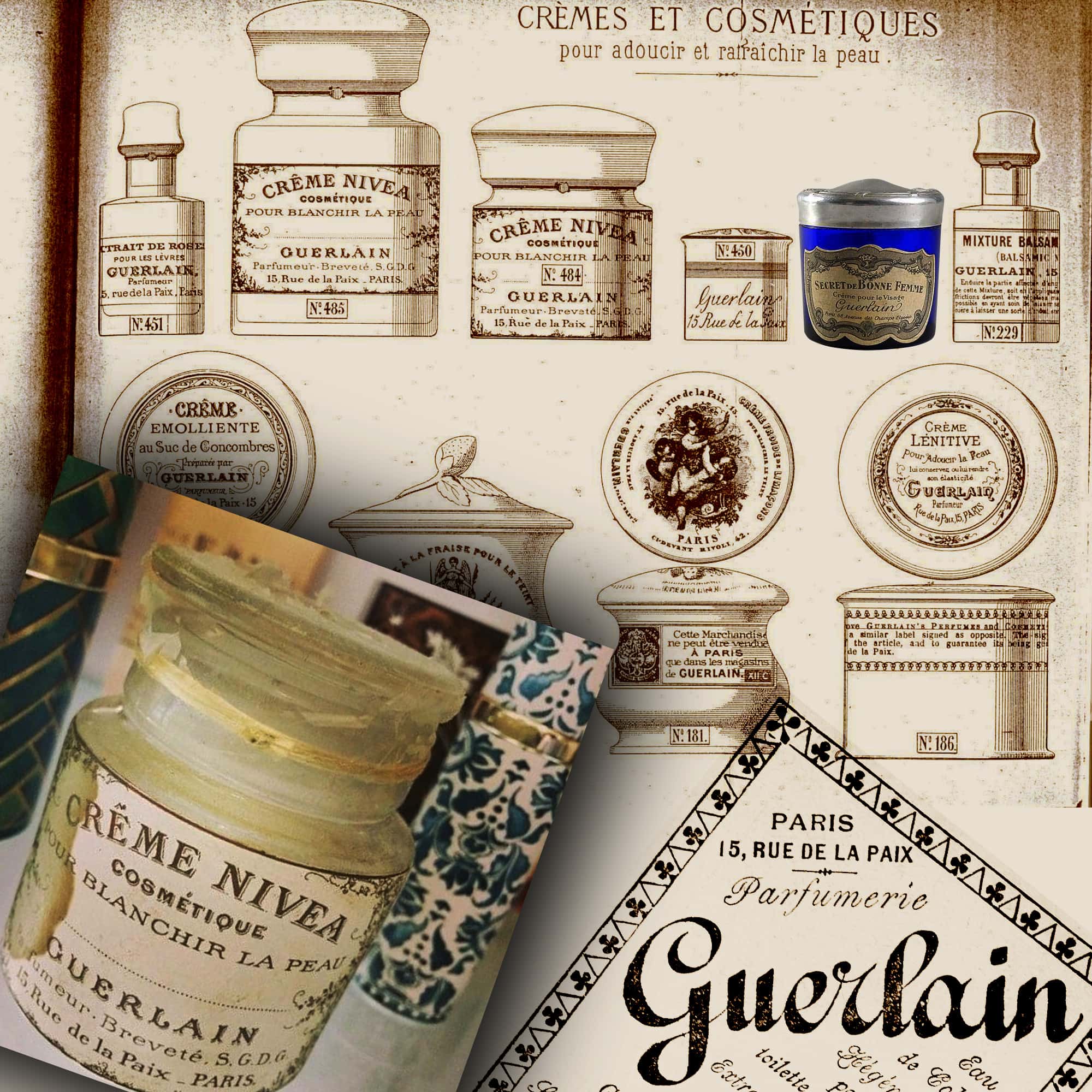 Aimé Guerlain presentó la patente 1875 para Nivea Cream -Tresors INPI por RUNWAY REVISTA