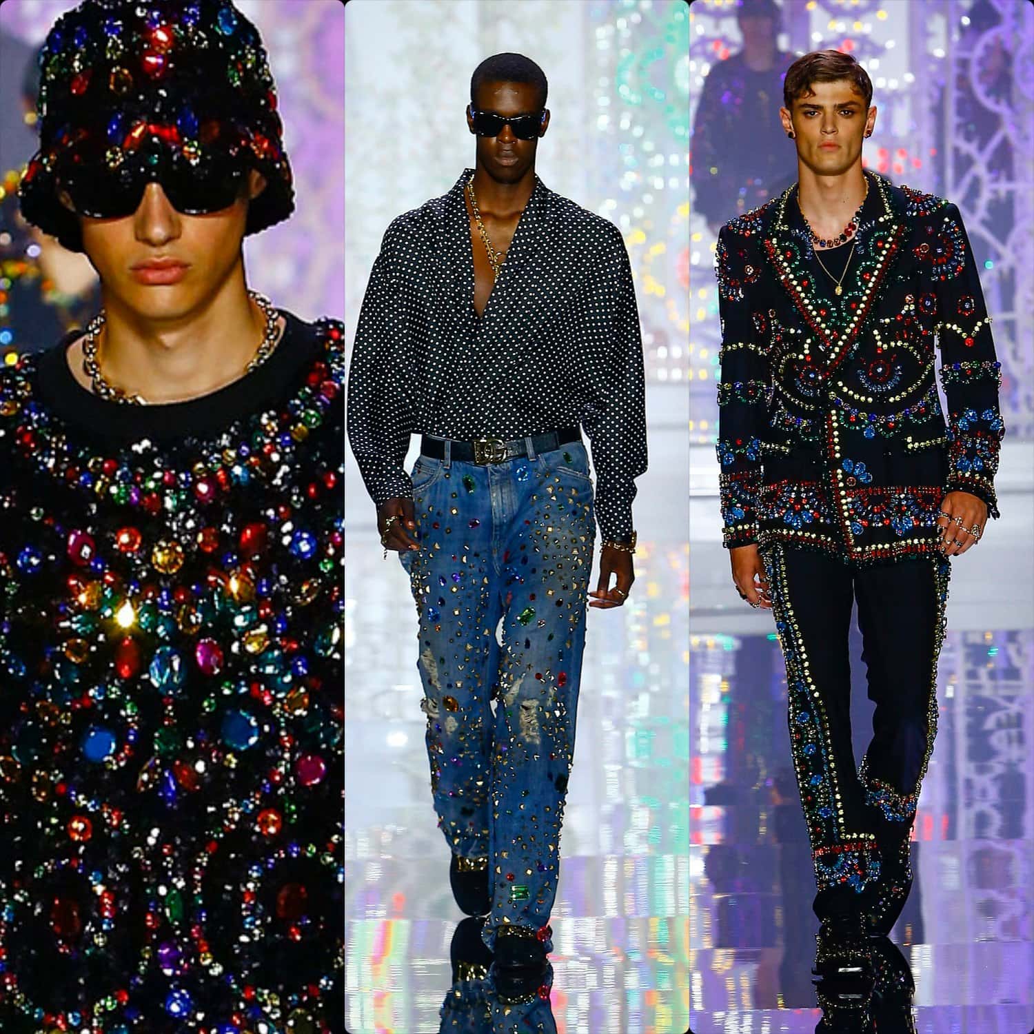 ドルチェガッバーナメンズ2022年春夏光線療法 RUNWAY マガジン
