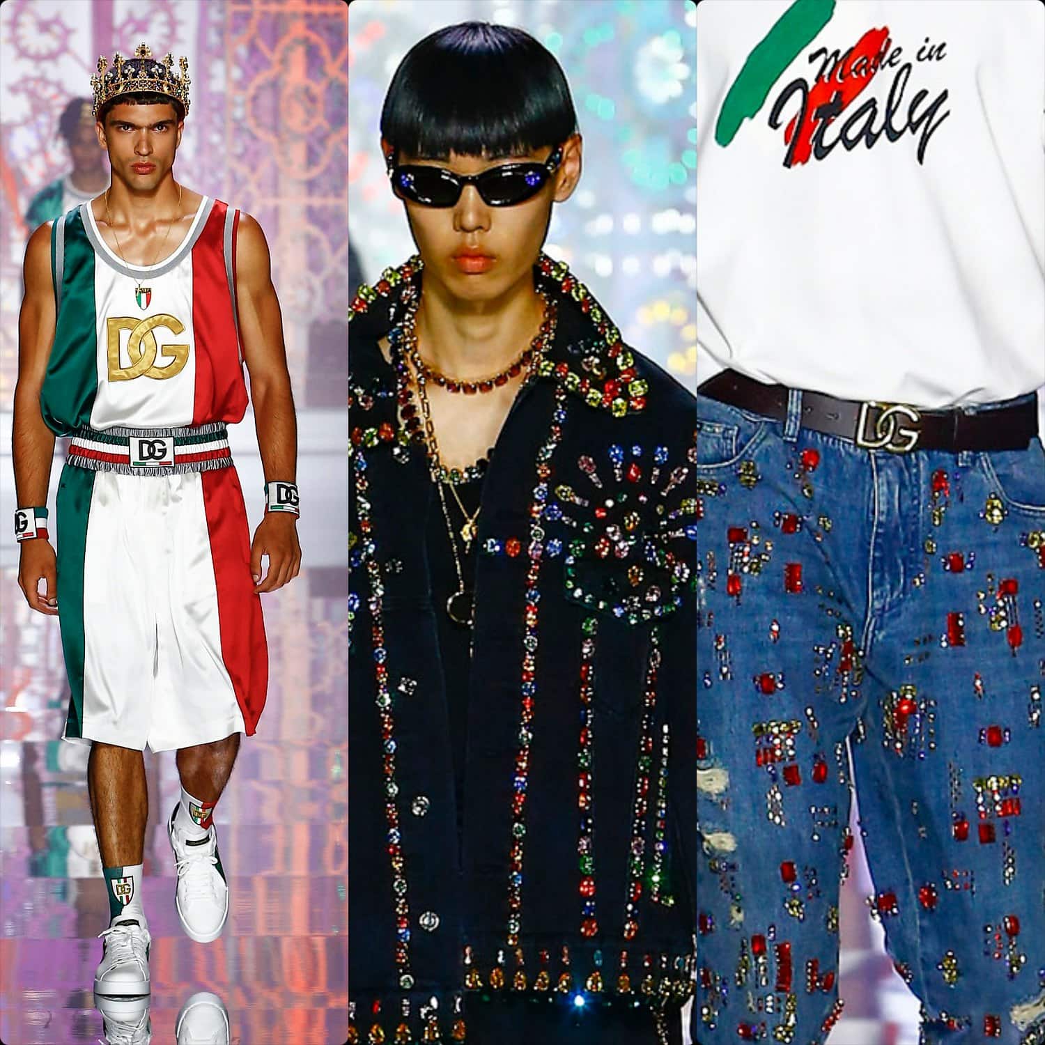 ドルチェガッバーナメンズ2022年春夏光線療法 RUNWAY マガジン